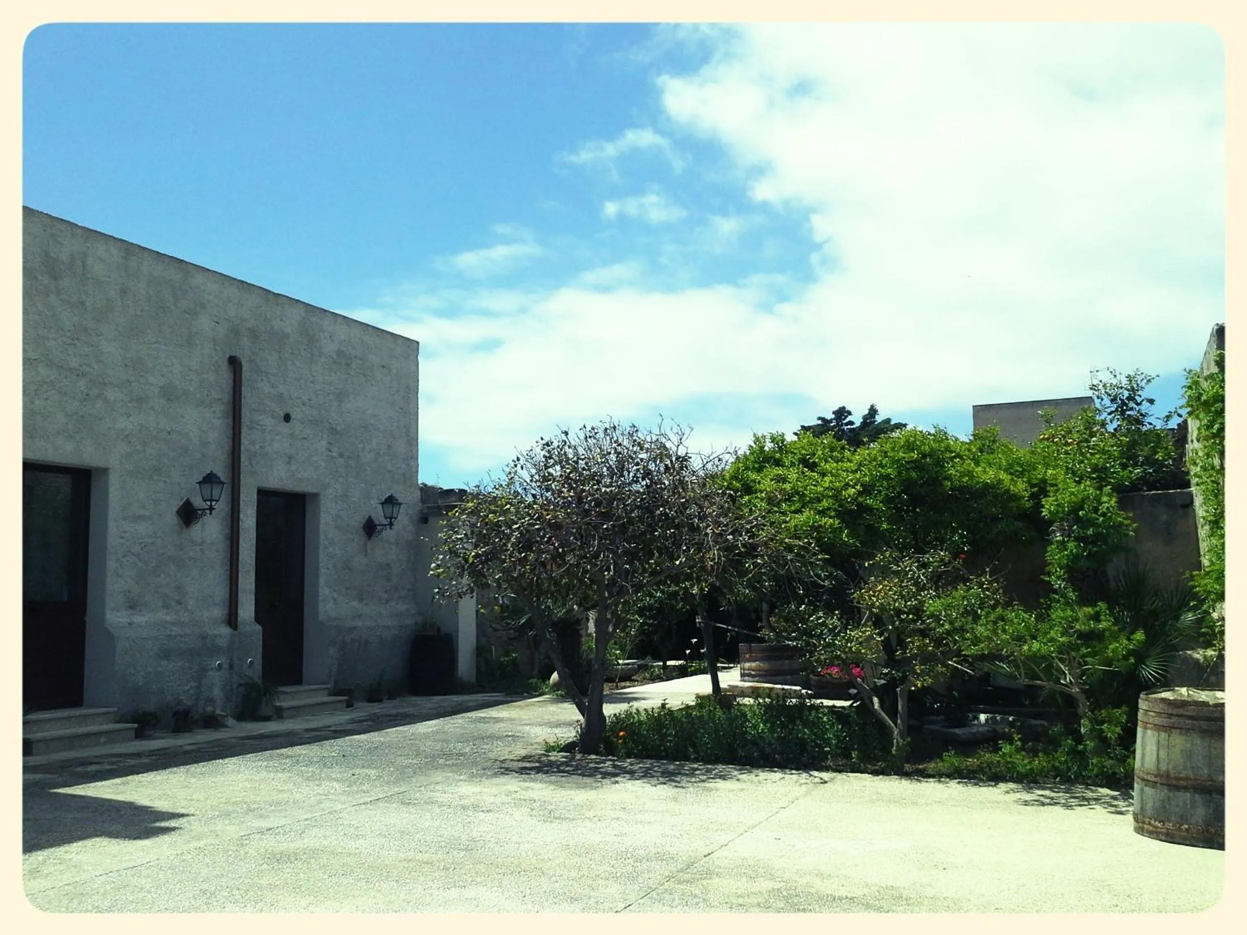 Facade/entrance in Baglio Bellavista