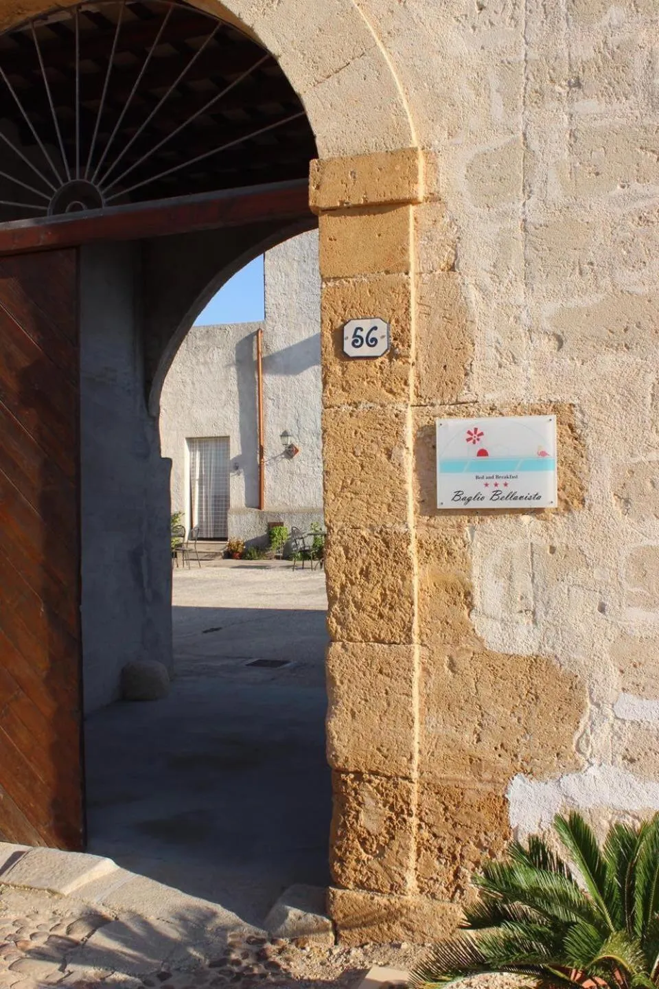 Facade/entrance in Baglio Bellavista