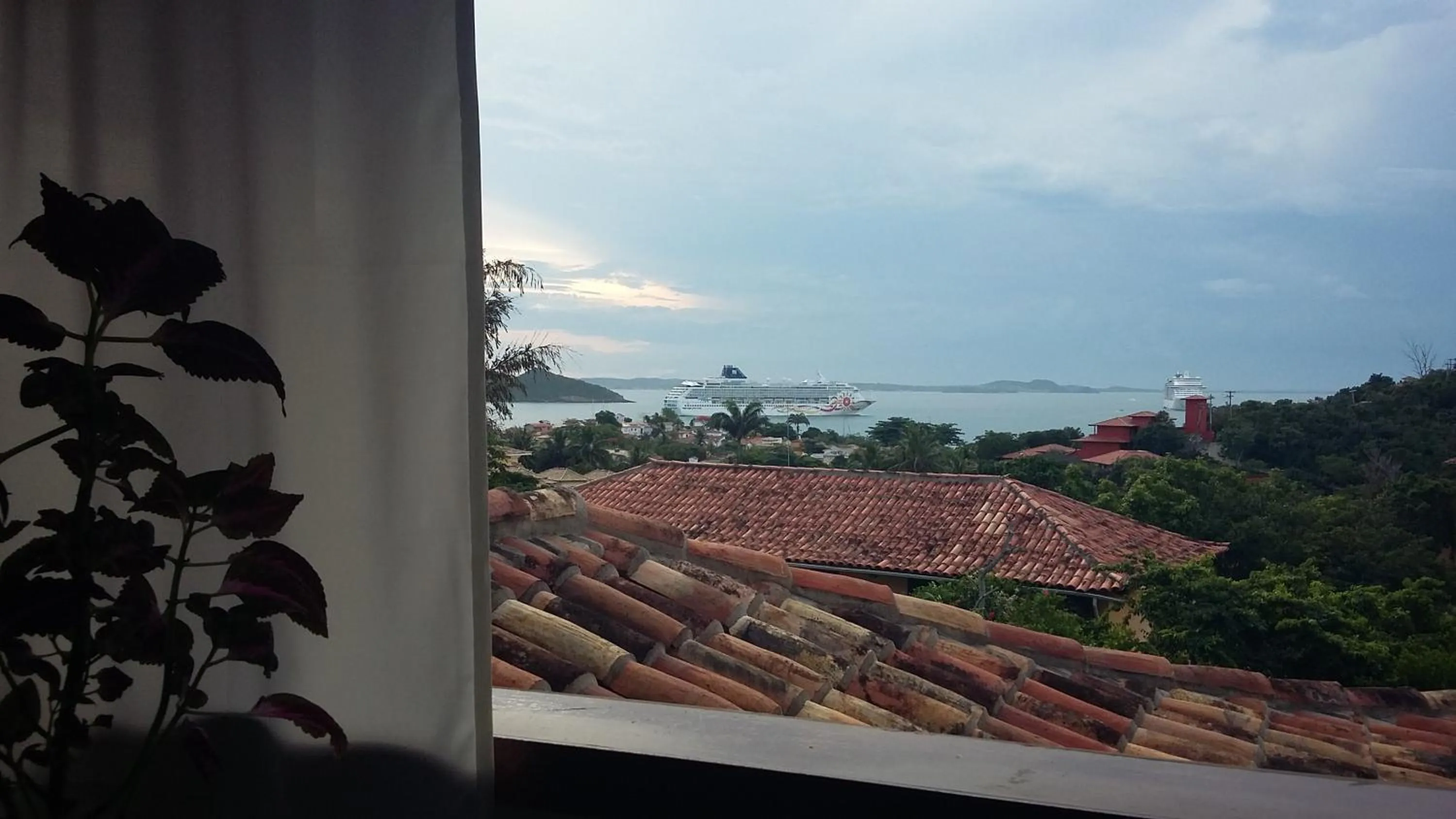 Natural landscape in Pousada Blue Ocean