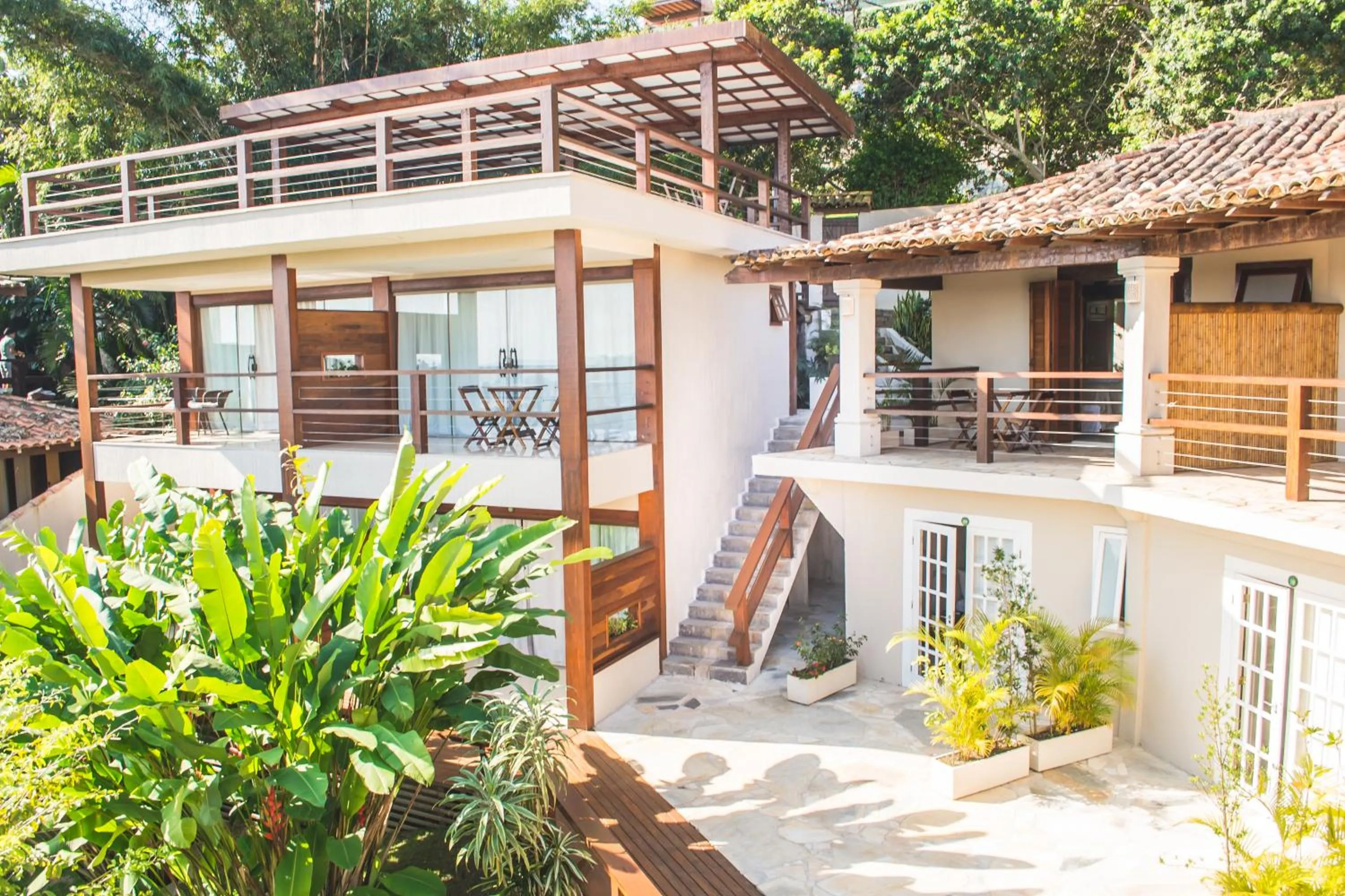 Property building in Pousada Blue Ocean