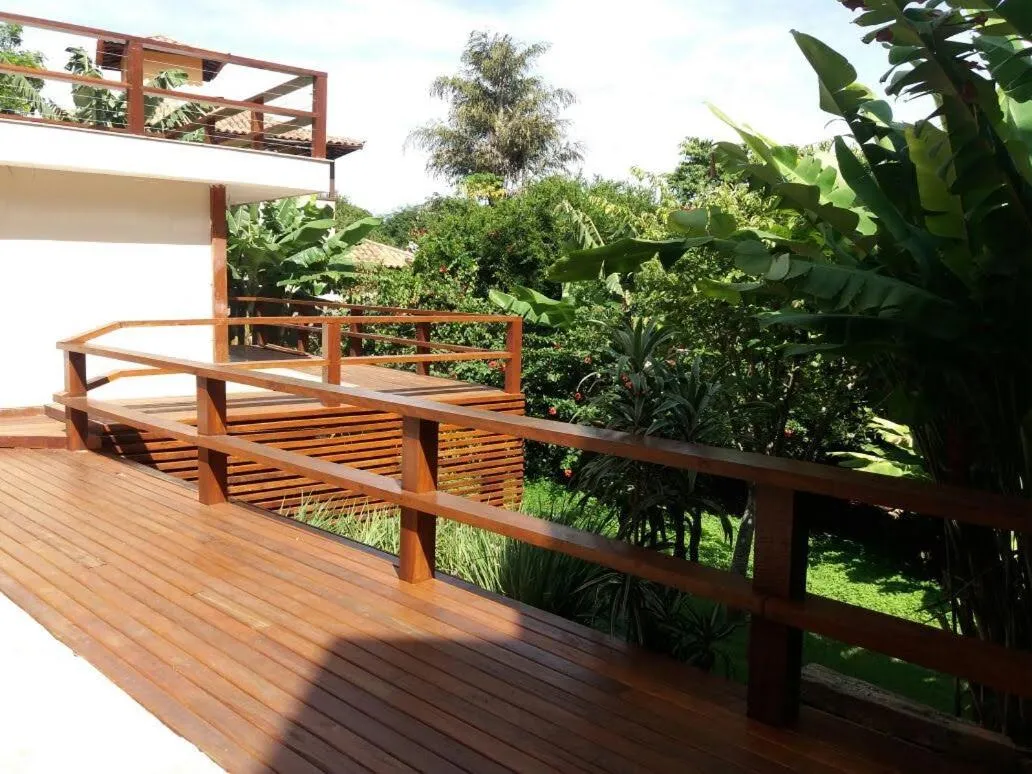 Garden in Pousada Blue Ocean