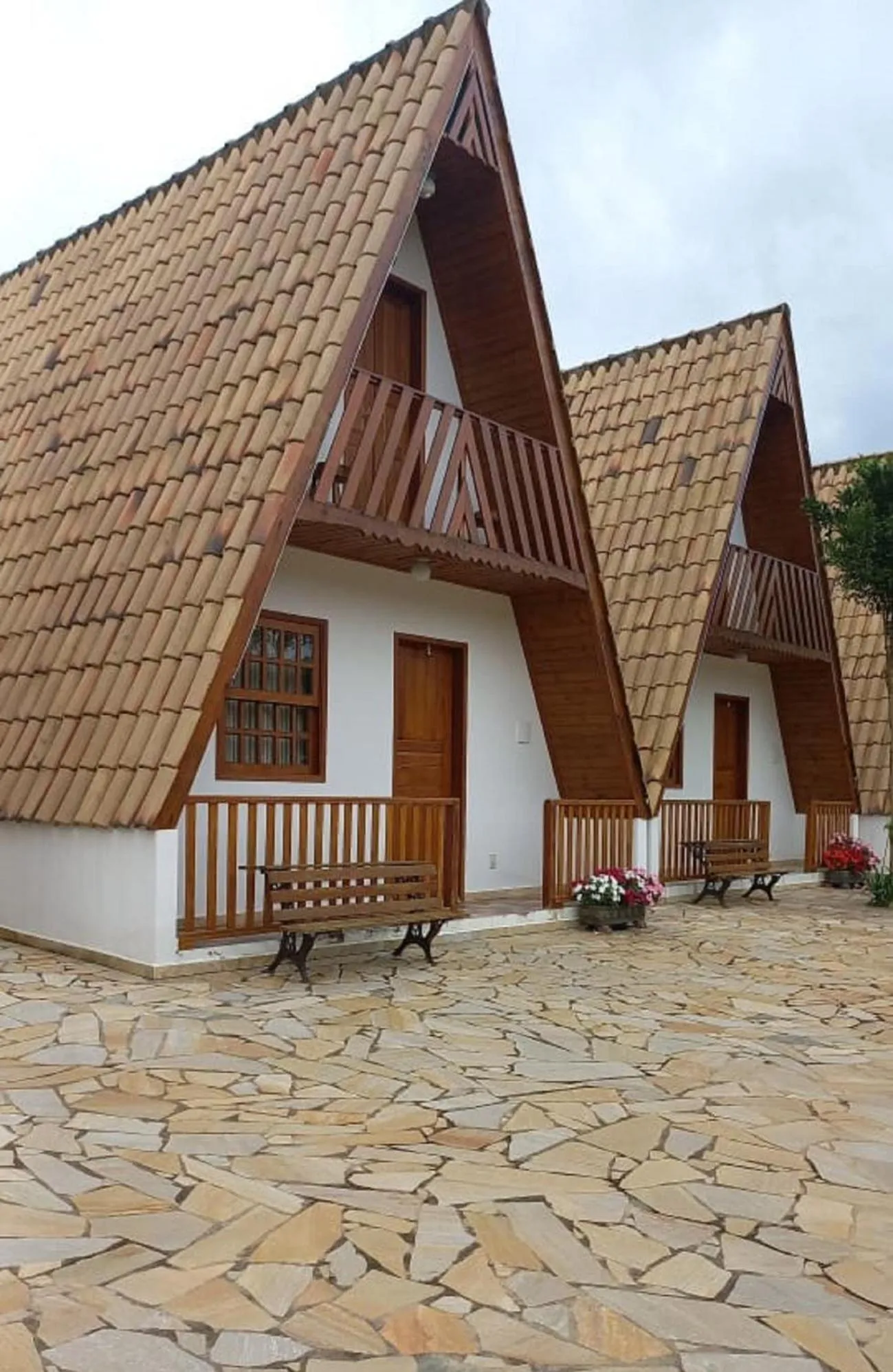 Property building in Pousada Olaria - Chalés e Suítes