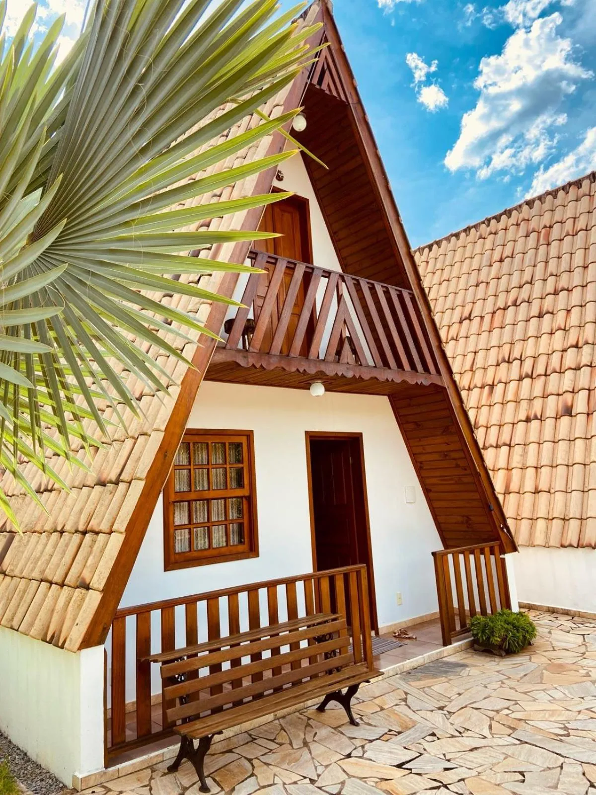 Property building in Pousada Olaria - Chalés e Suítes