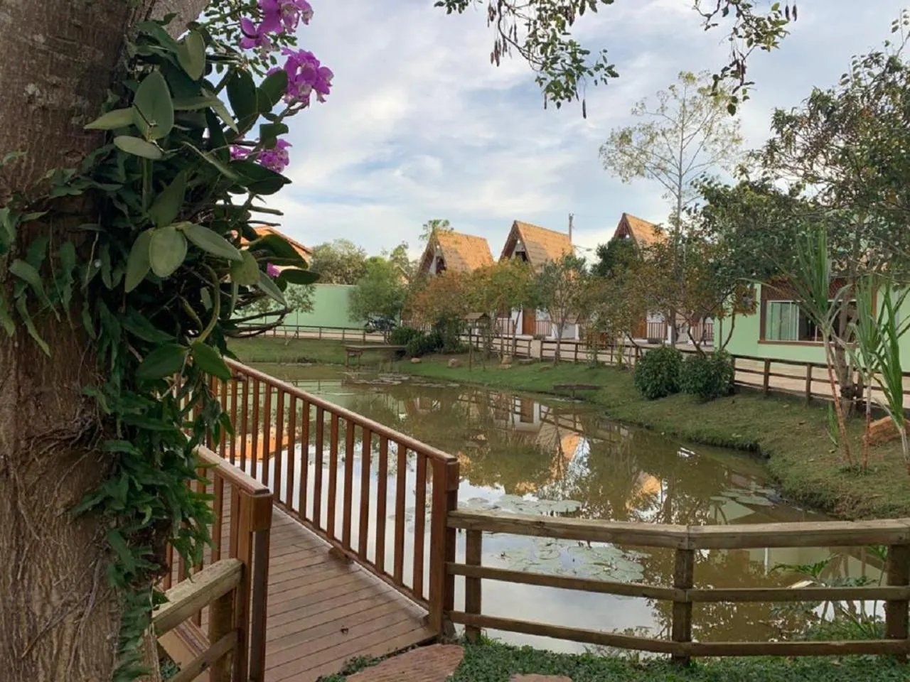 Garden in Pousada Olaria - Chalés e Suítes