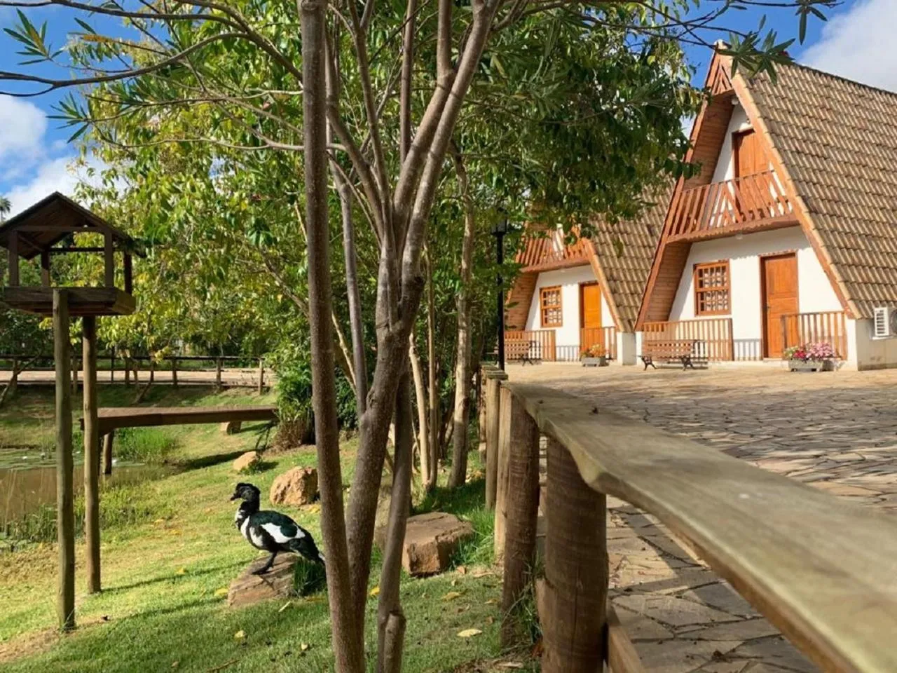 Garden in Pousada Olaria - Chalés e Suítes