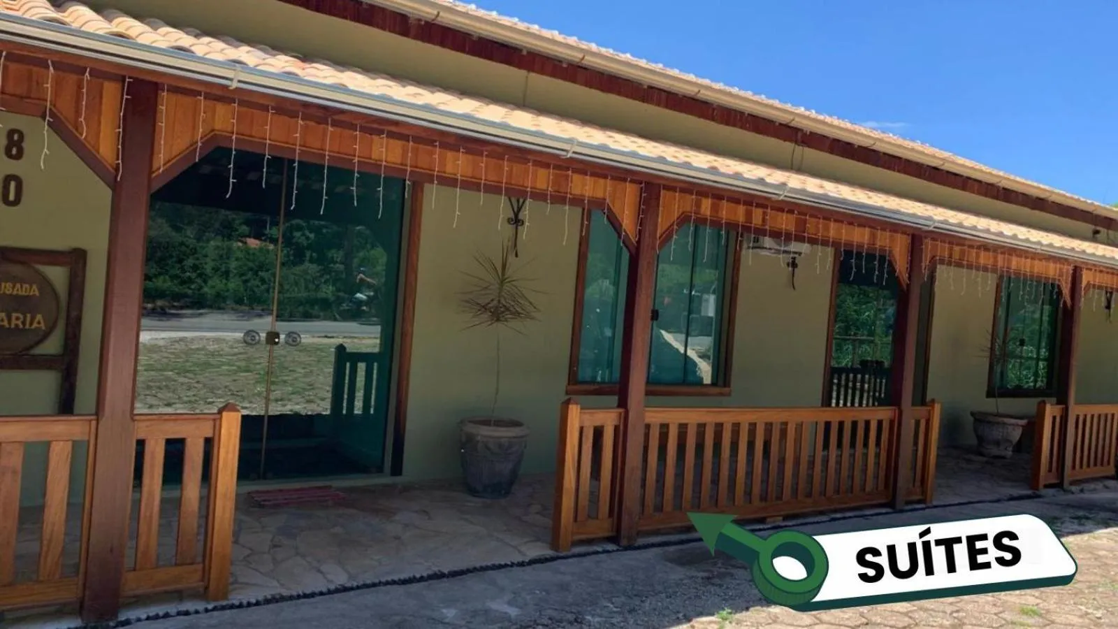 Property building in Pousada Olaria - Chalés e Suítes