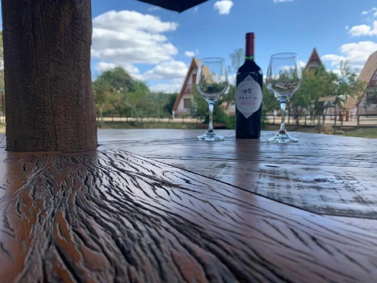 Seating area in Pousada Olaria - Chalés e Suítes