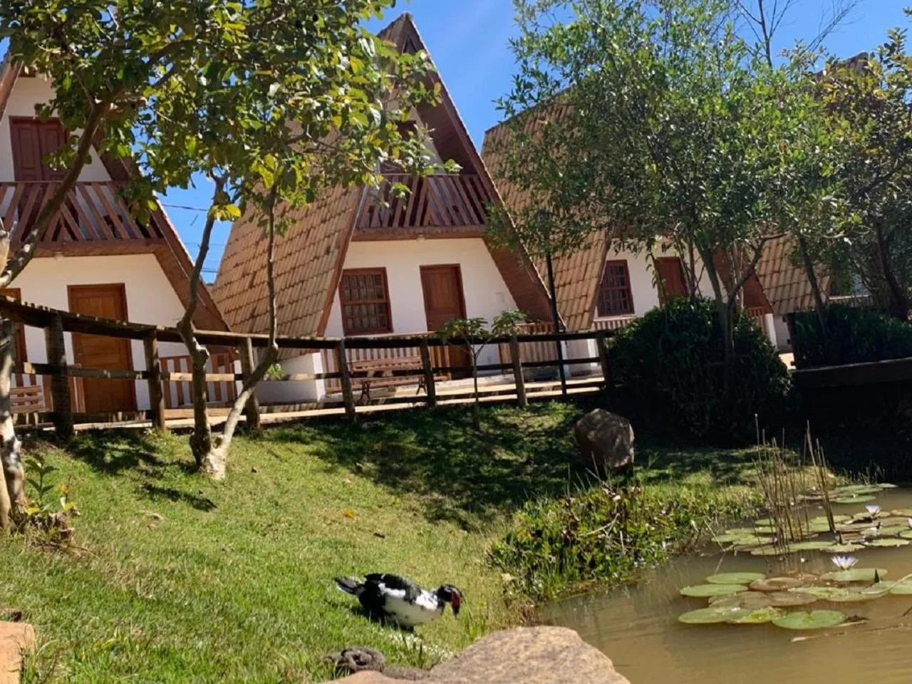 Garden in Pousada Olaria - Chalés e Suítes