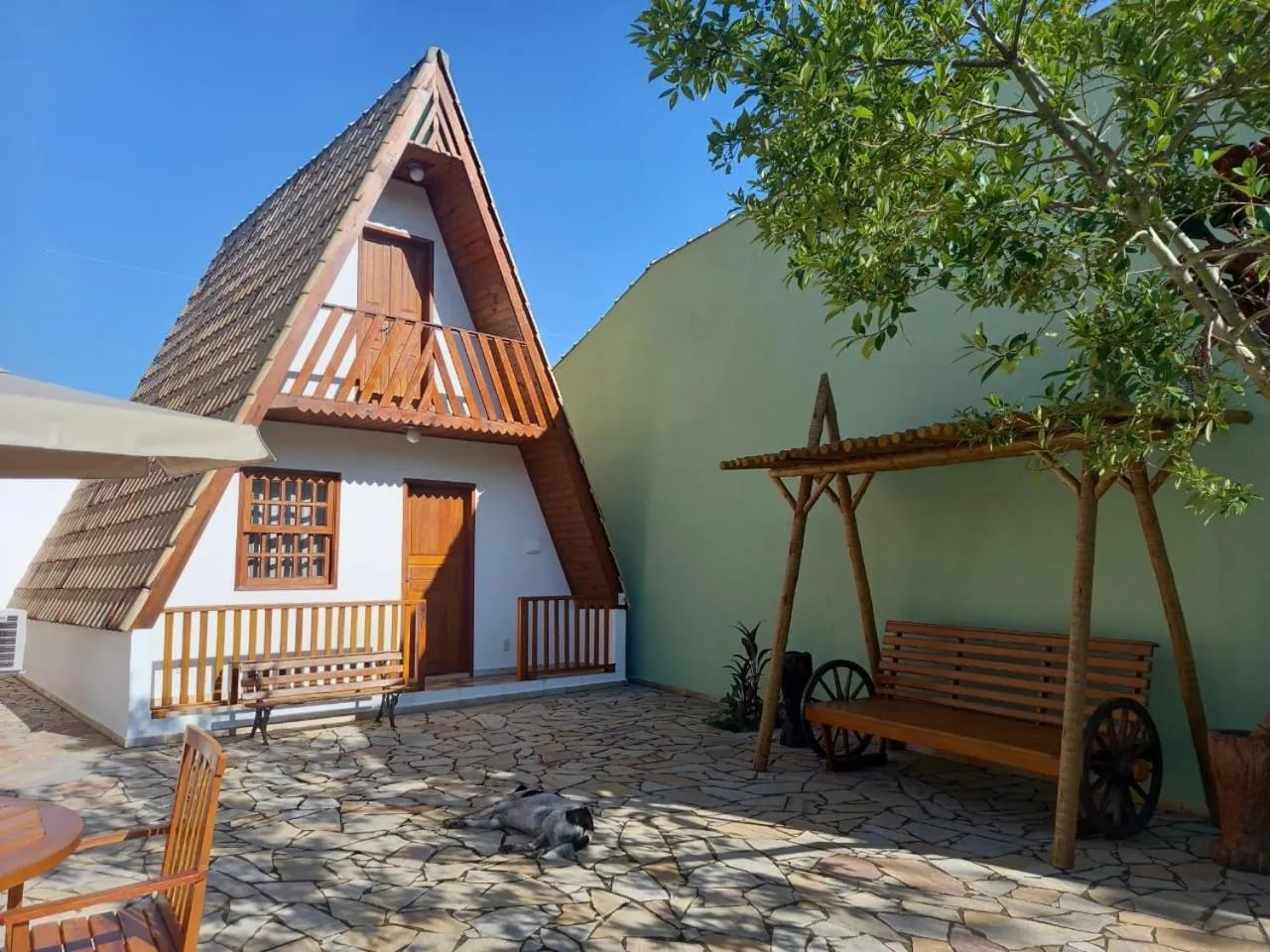 Property building in Pousada Olaria - Chalés e Suítes