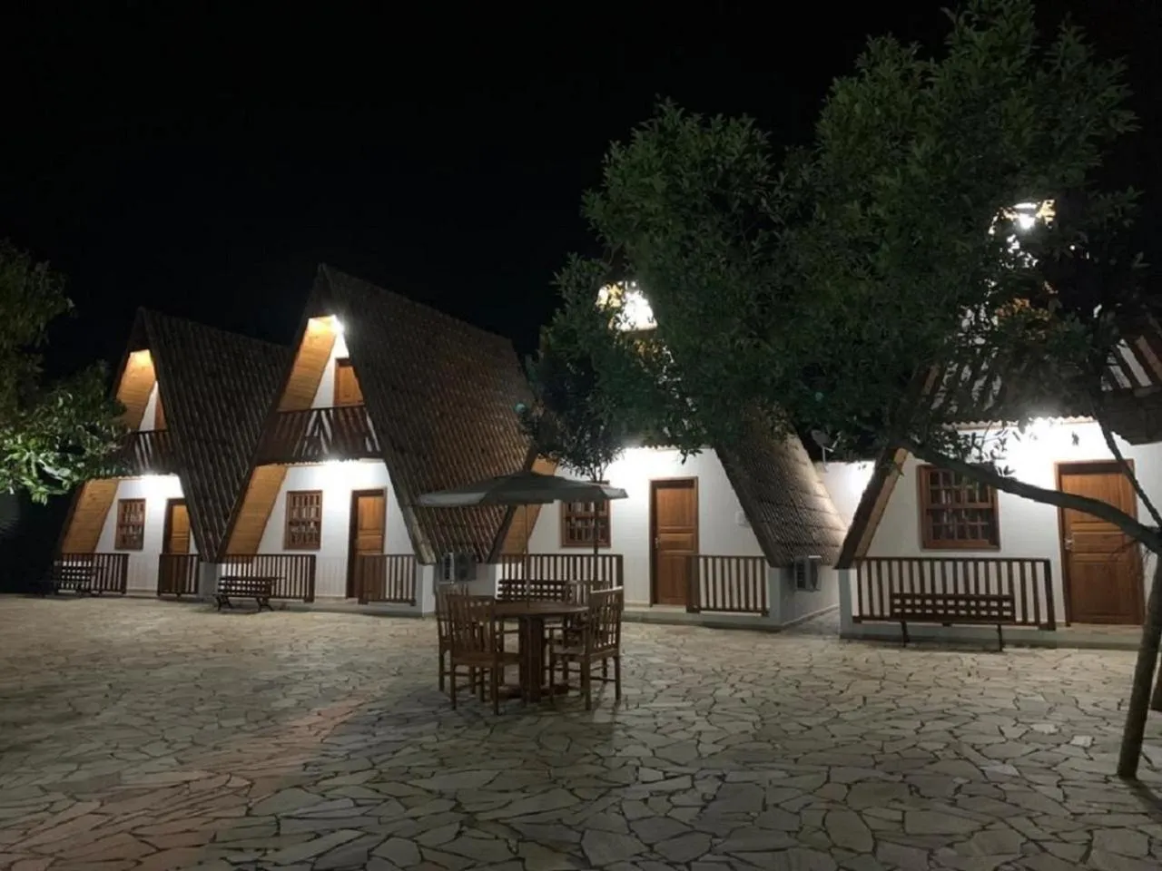Seating area in Pousada Olaria - Chalés e Suítes