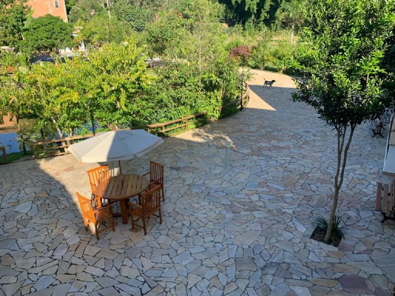Seating area in Pousada Olaria - Chalés e Suítes