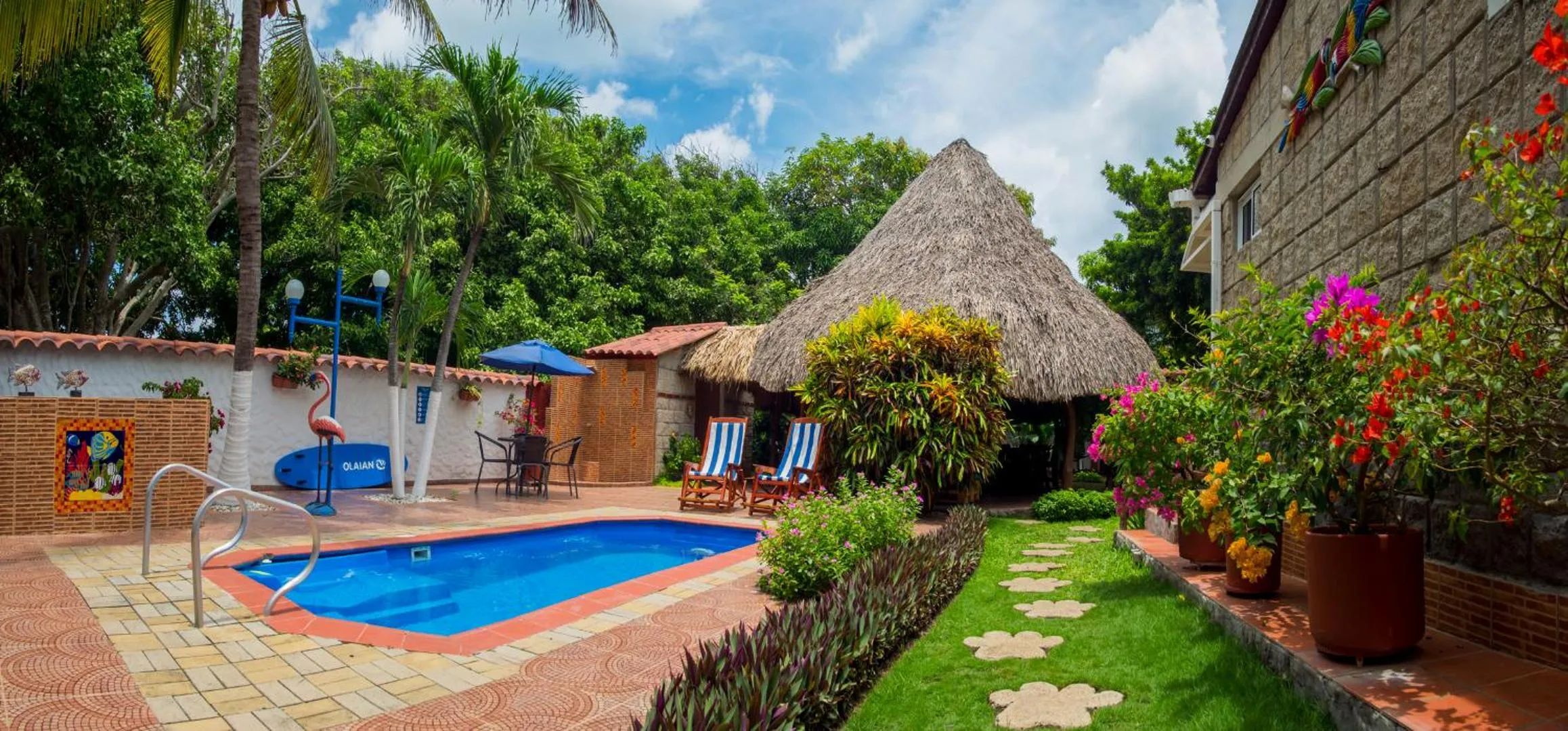 Swimming pool in Portoazul Casa de Playa