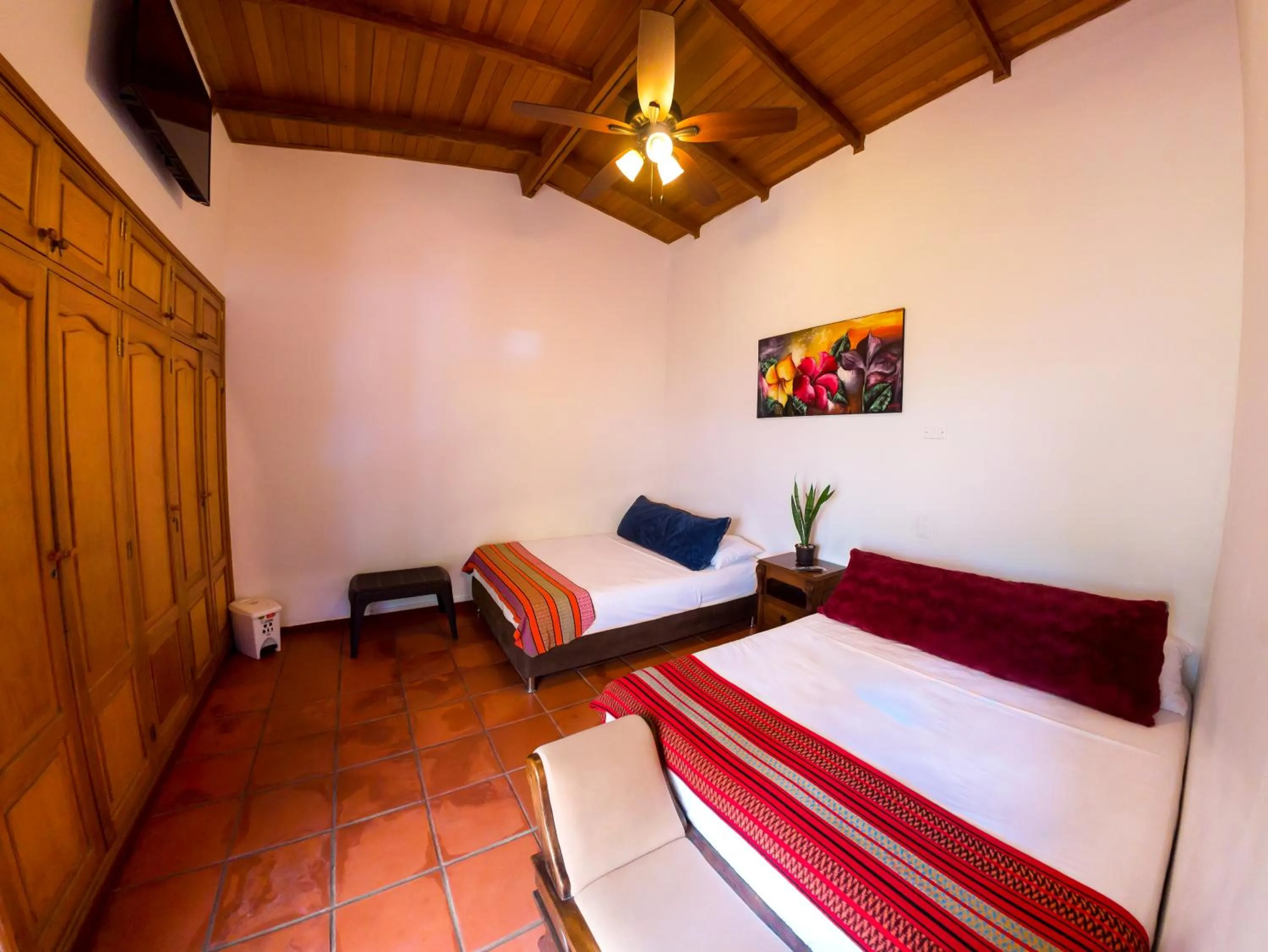 Bedroom, Bed in Portoazul Casa de Playa
