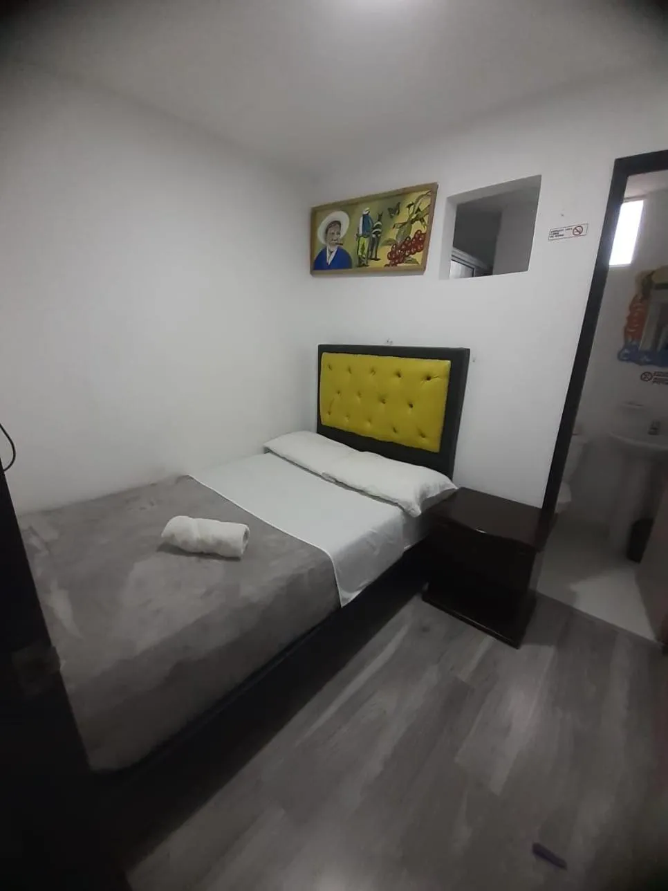 Bed in Hotel Las Flores