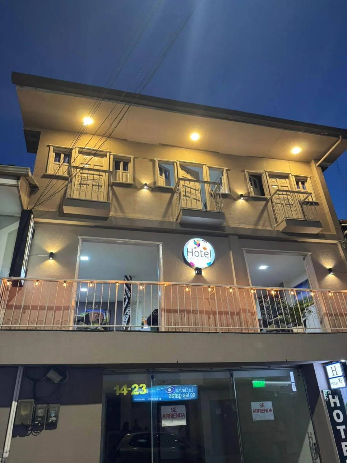 Property building in Hotel Las Flores