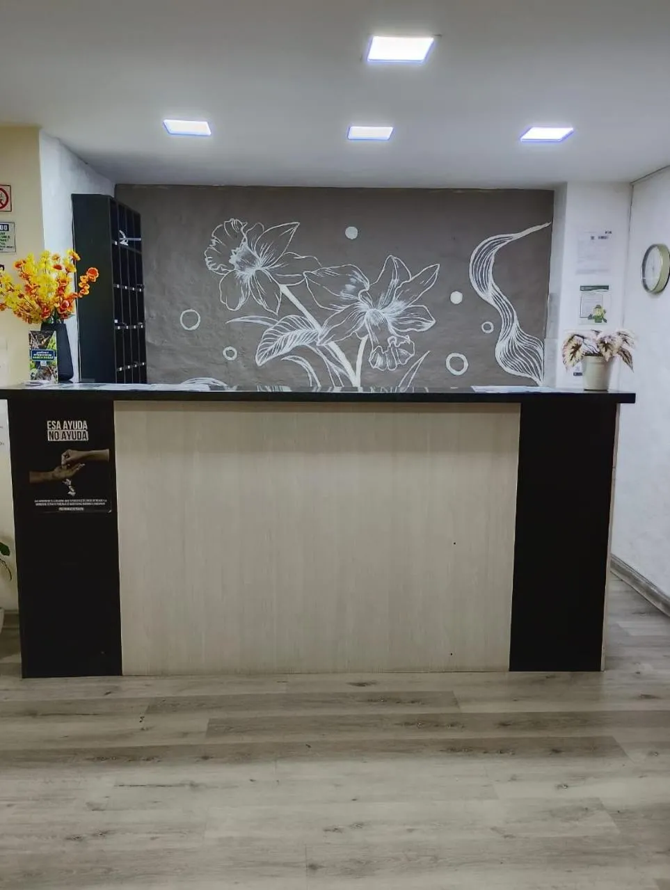 Lobby or reception in Hotel Las Flores