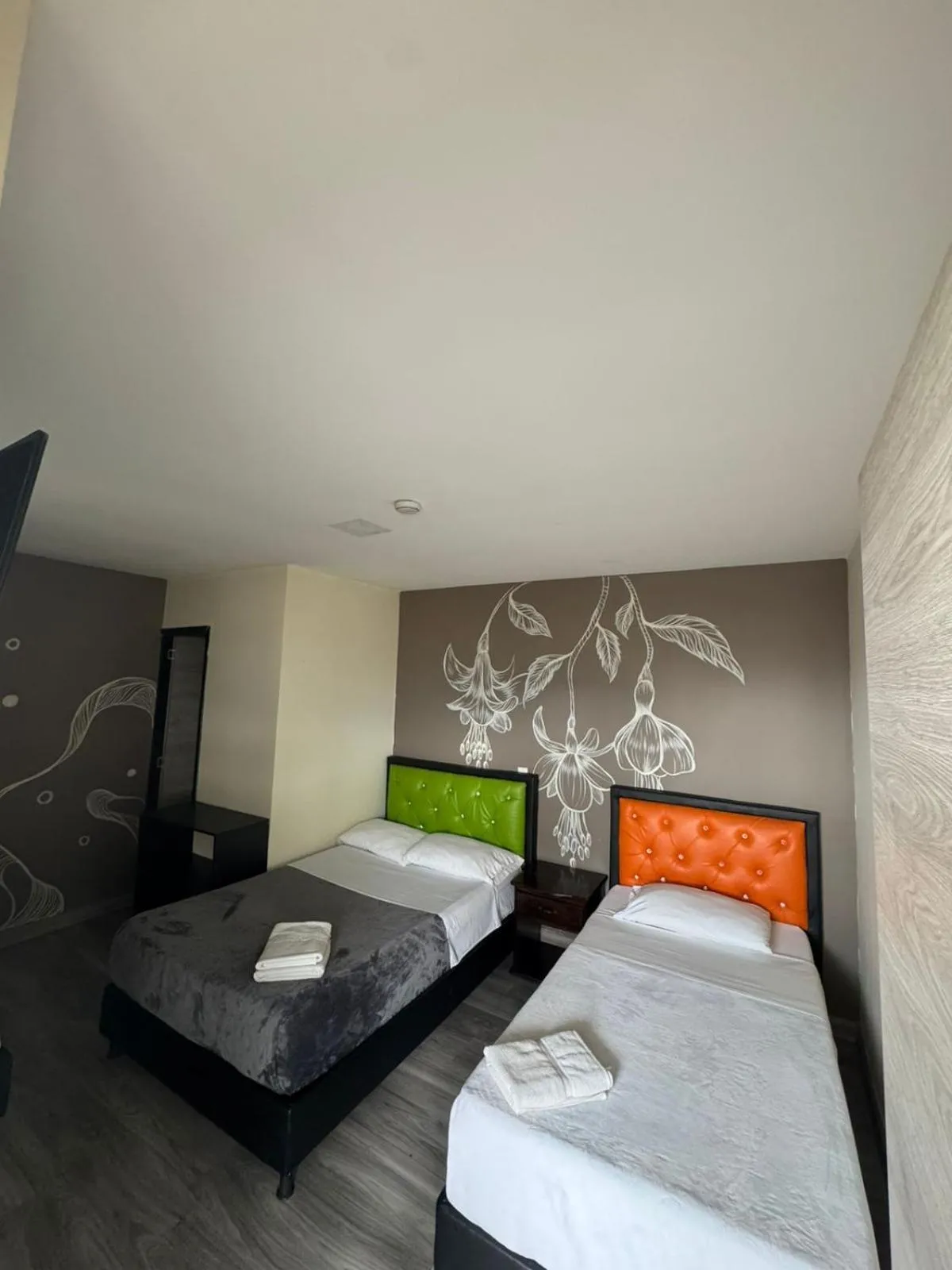 Bed in Hotel Las Flores