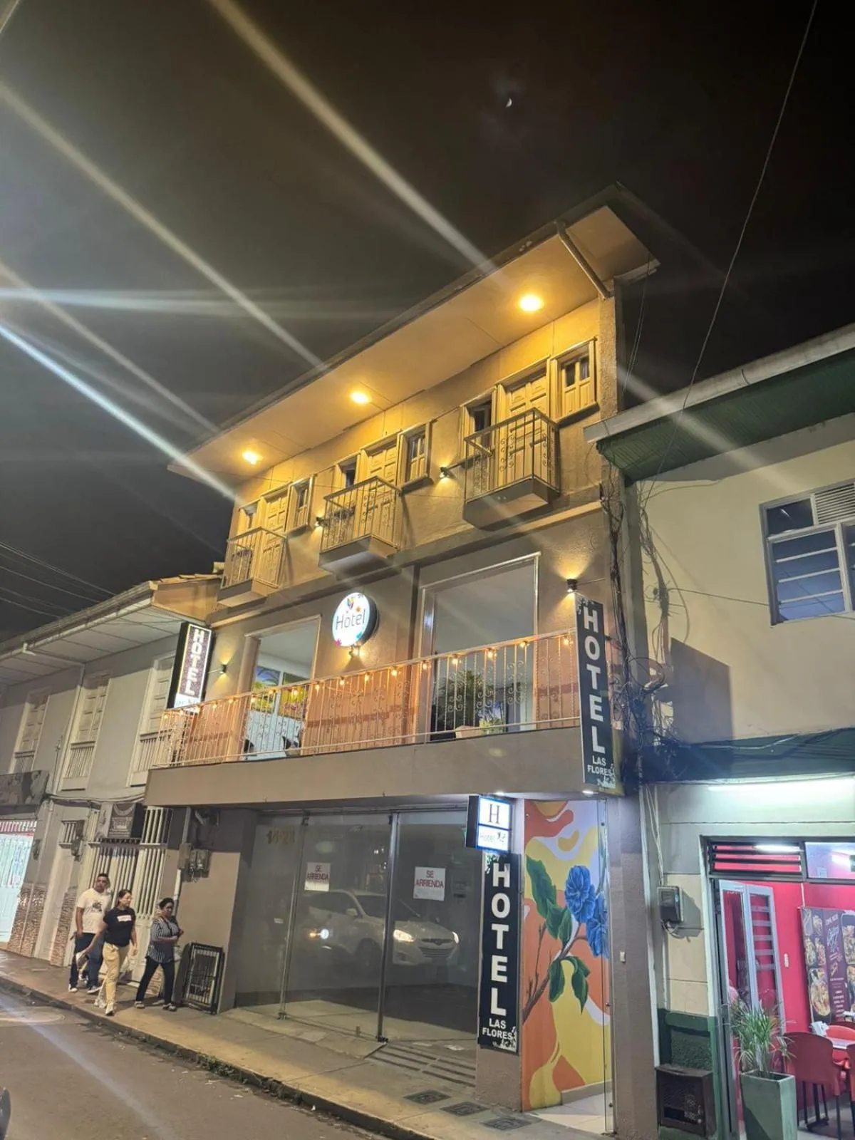 Property building in Hotel Las Flores