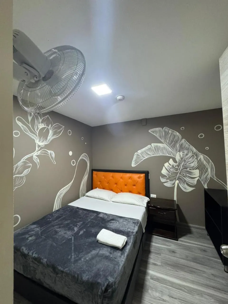 Bed in Hotel Las Flores