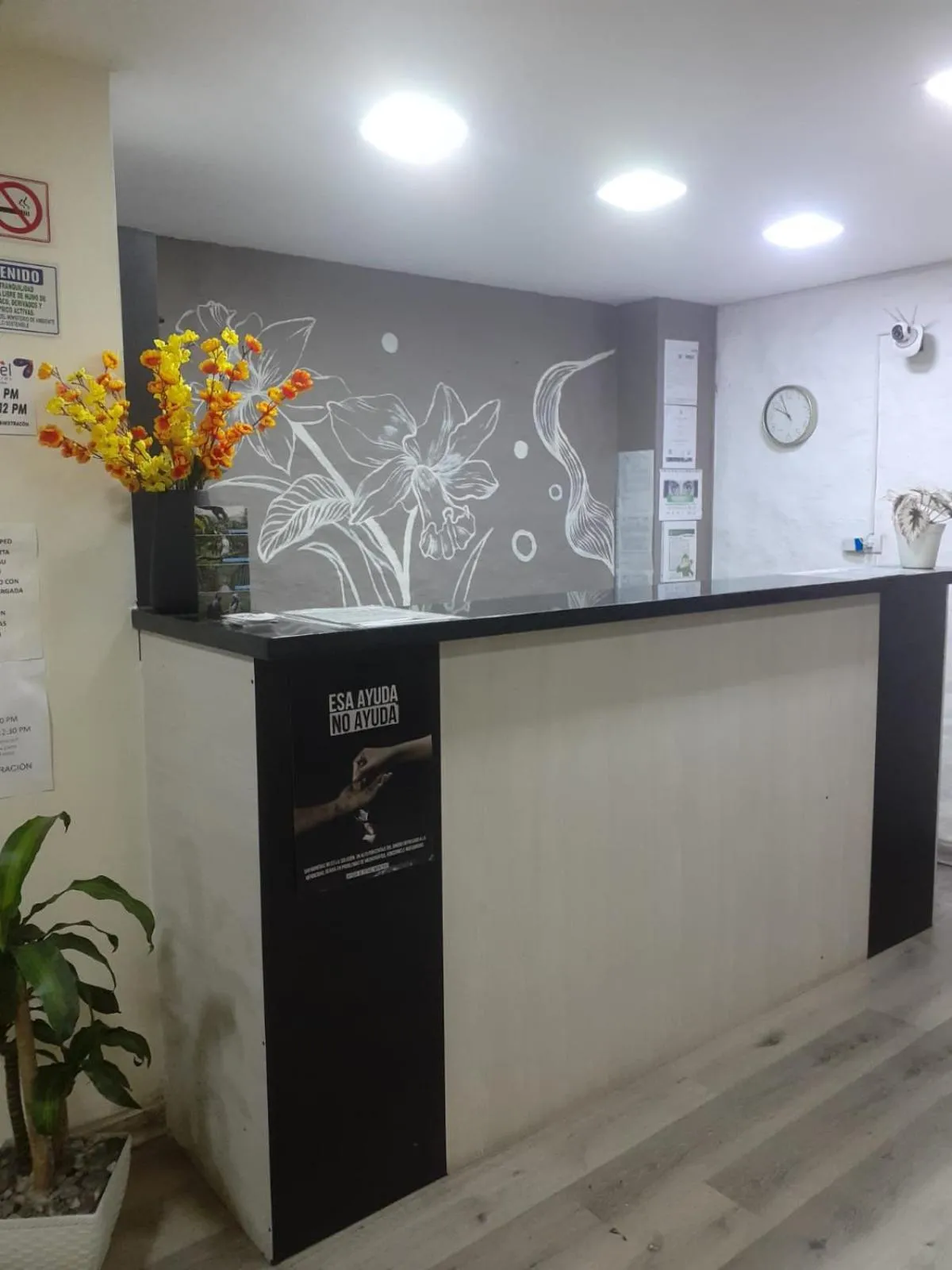 Lobby or reception in Hotel Las Flores