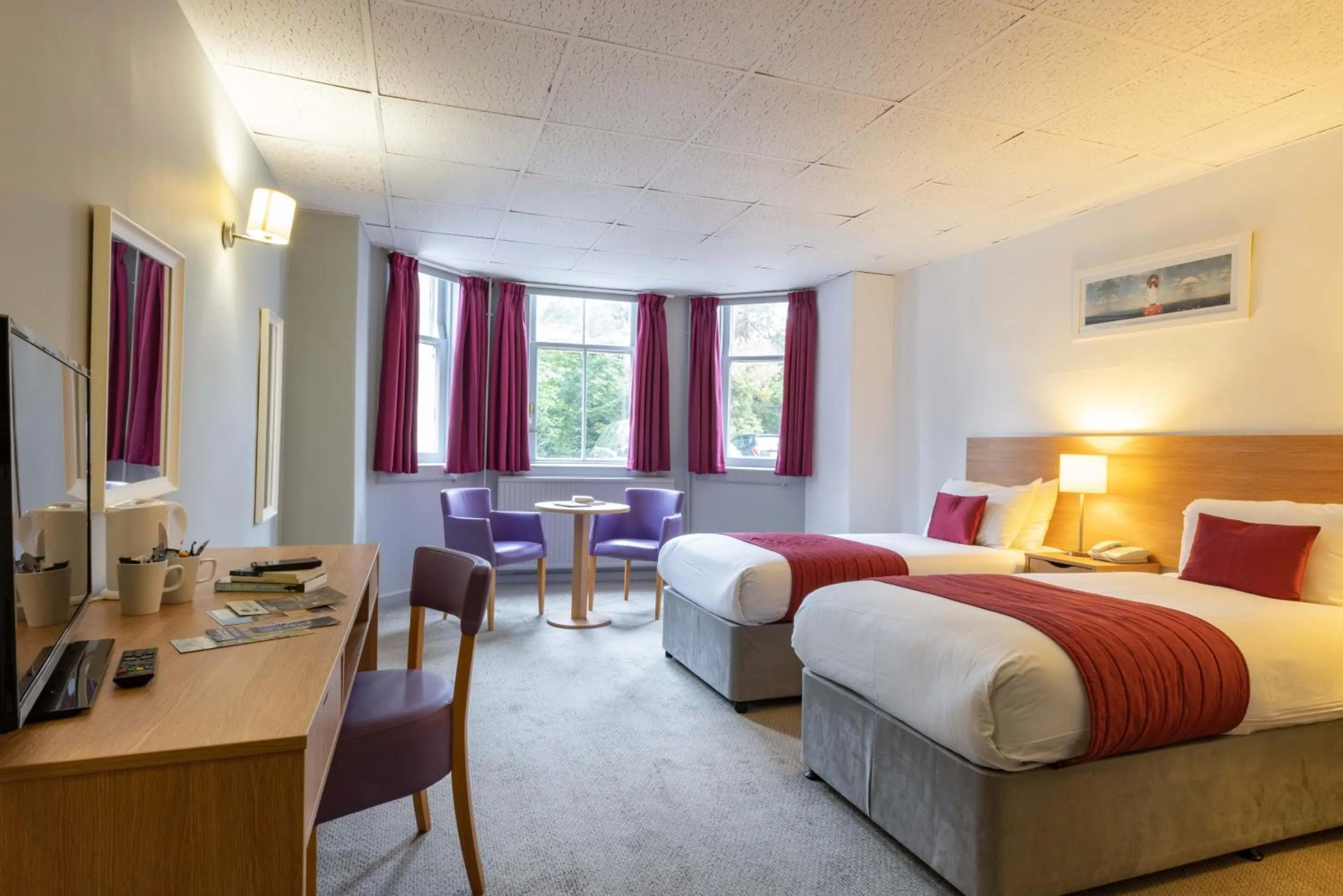 Photo of the whole room, Bed in The Waverley Castle Hotel