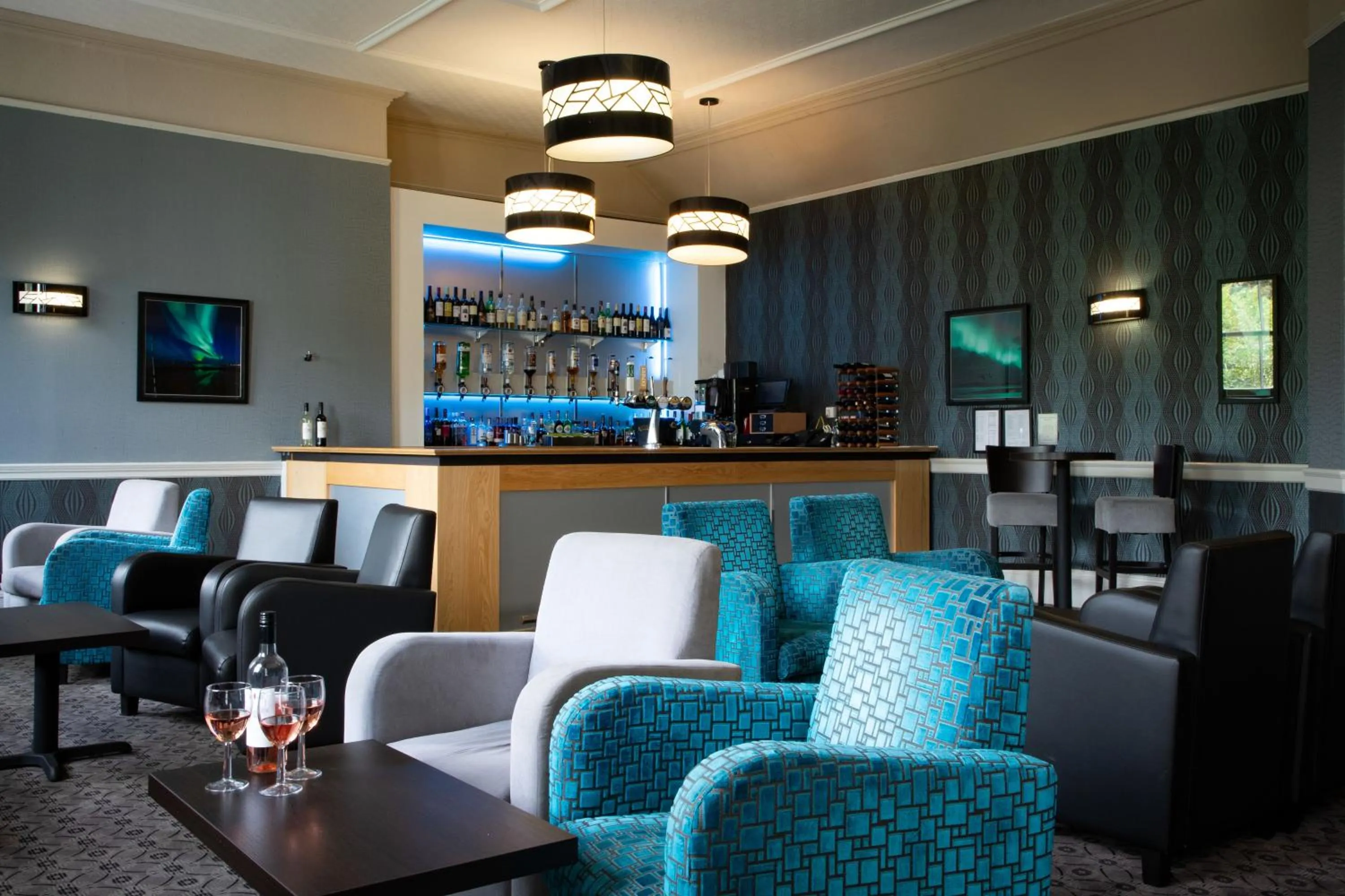 Lounge or bar in The Waverley Castle Hotel