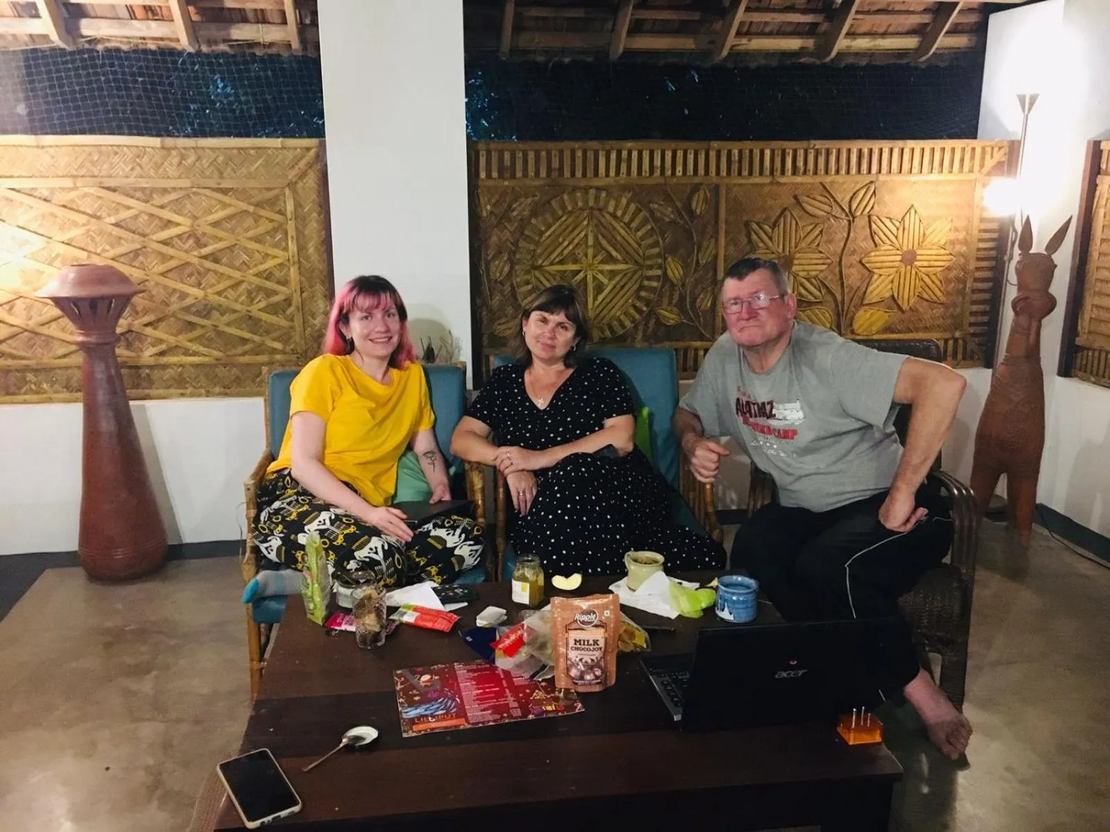 People in Vala House