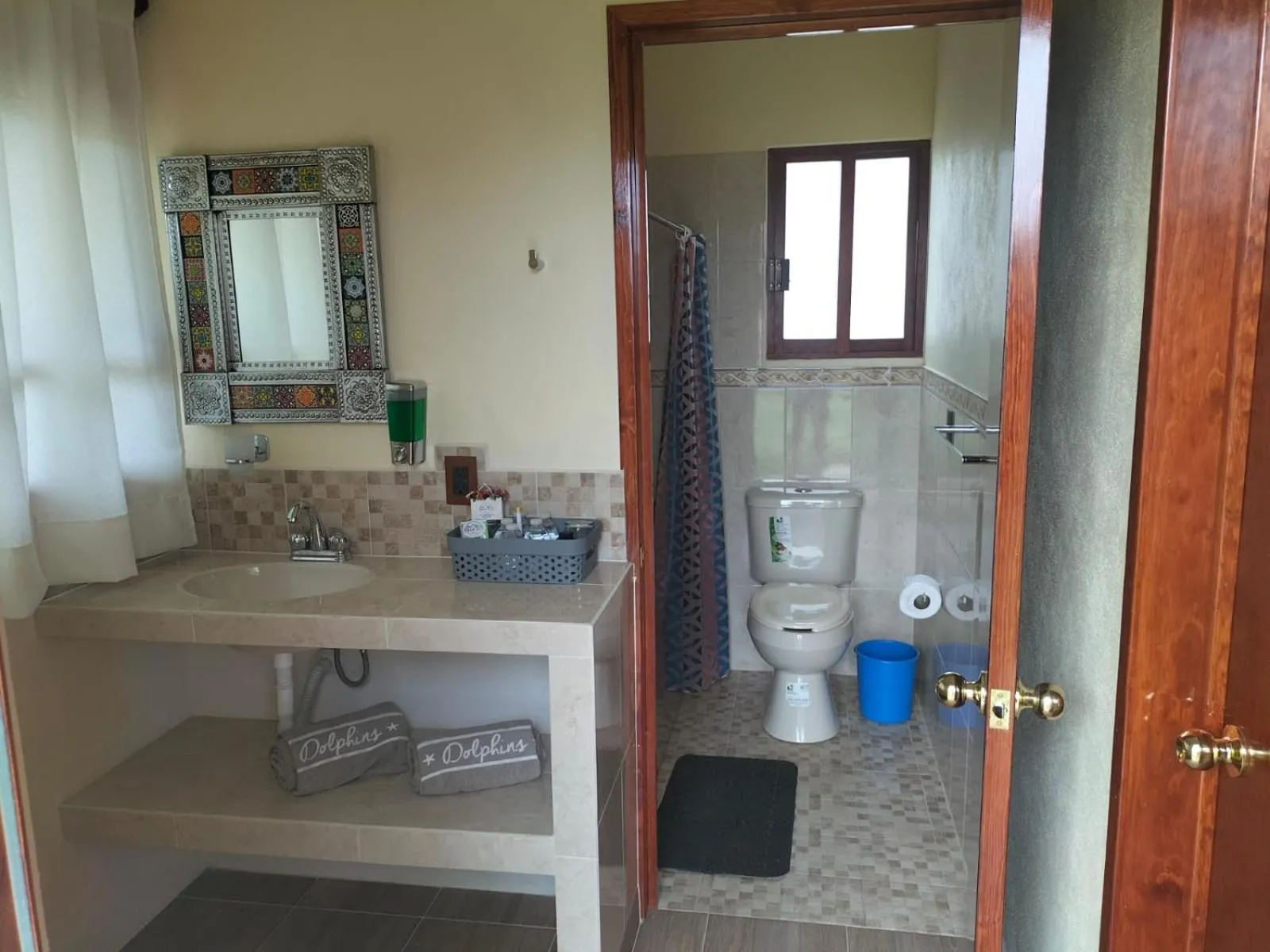 Shower in VILLAZOL CABAÑAS