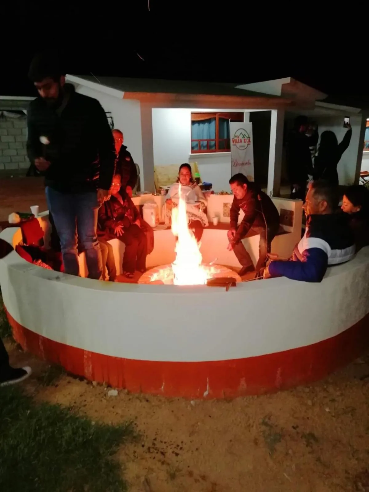 Seating area in VILLAZOL CABAÑAS