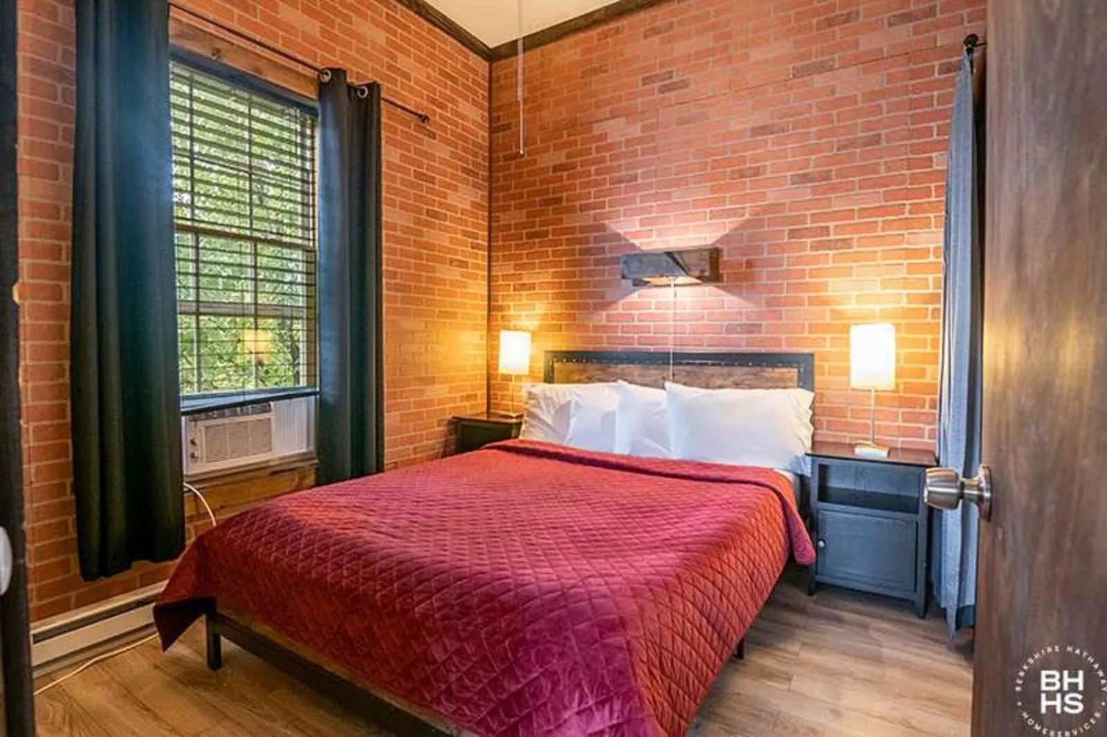 Bed in Downhill Lodge Condominium