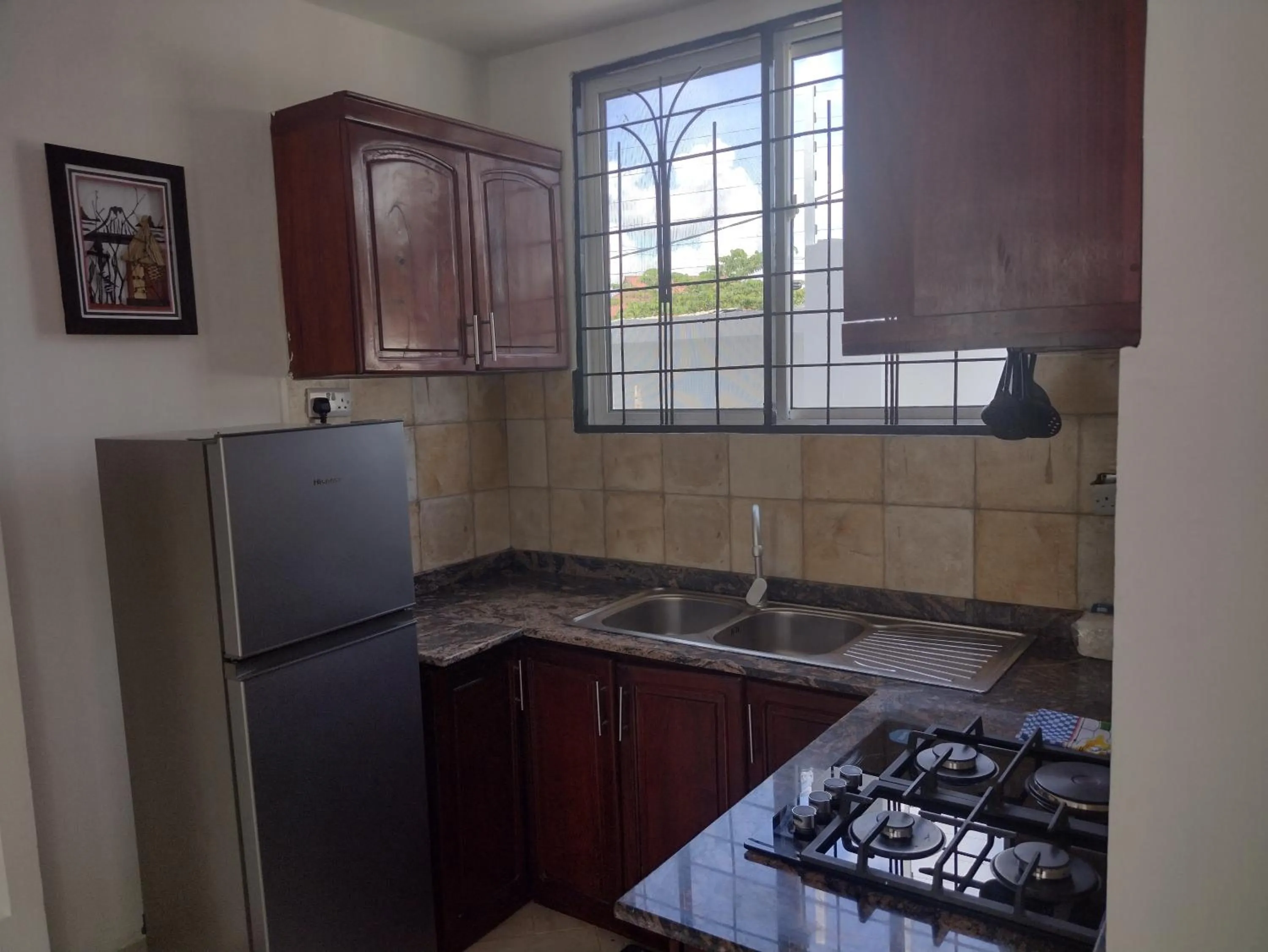 Kitchen or kitchenette in Mkamiti Villa - Airport Hotel with Free Shuttle