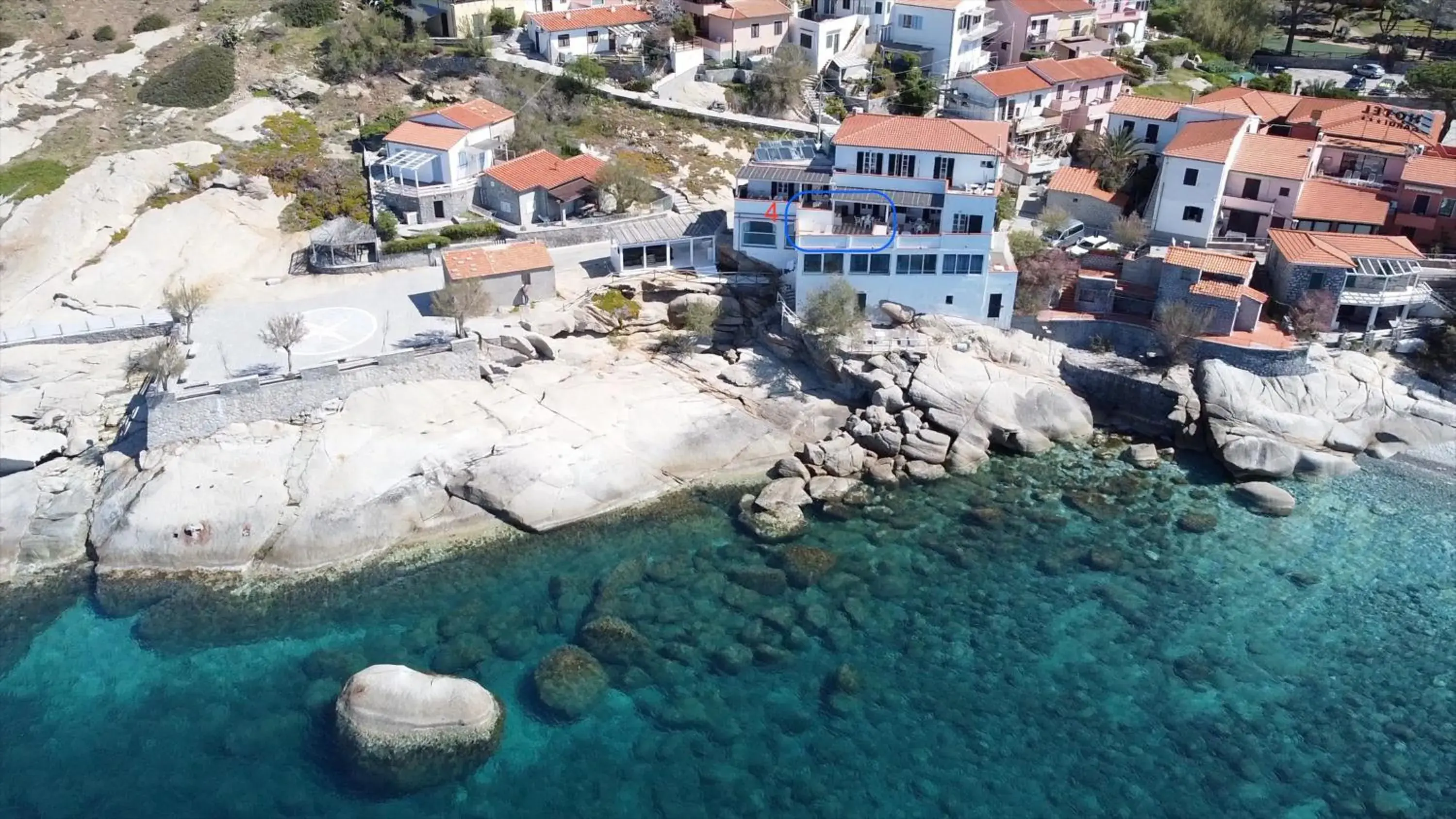 One Bedroom Apartment with Sea View with Balcony in Appartamenti - Villa Mare One Bedroom Apartment with Sea View with Balcony in Appartamenti - Villa Mare