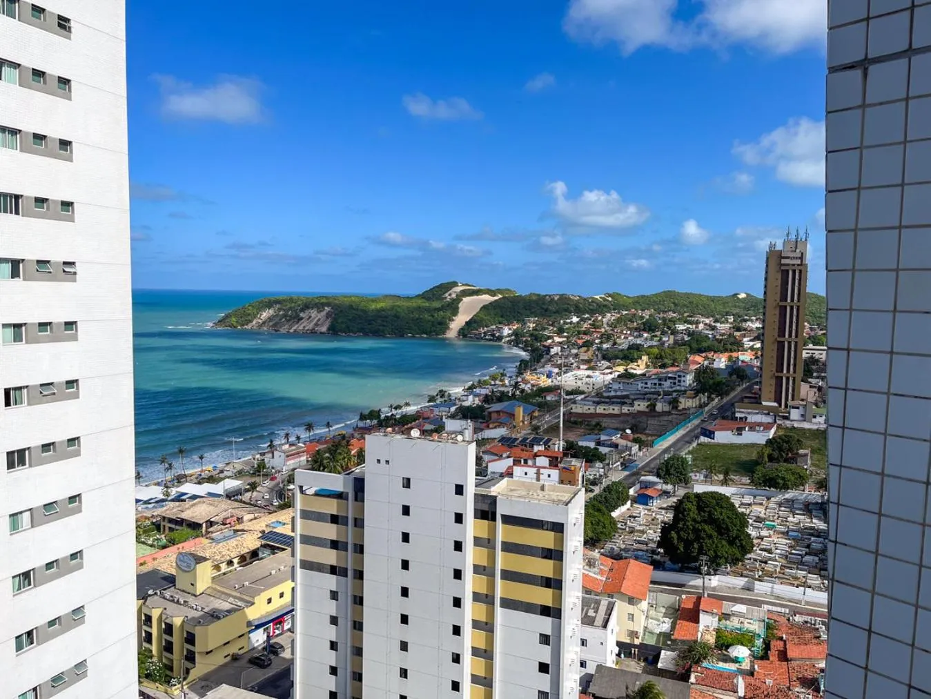 Beach in Ponta Negra Flats Confort Accommodations Vista para o Mar