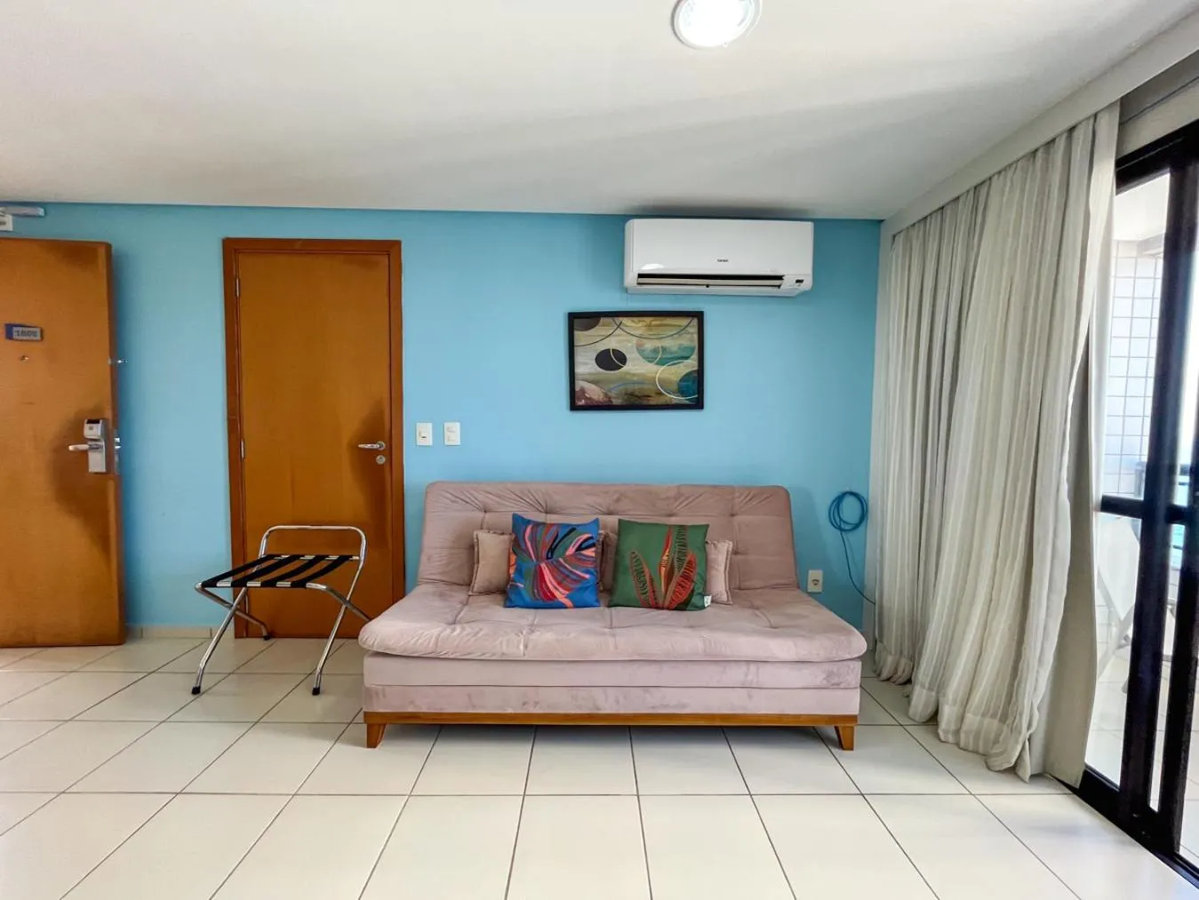 Living room in Ponta Negra Flats Confort Accommodations Vista para o Mar