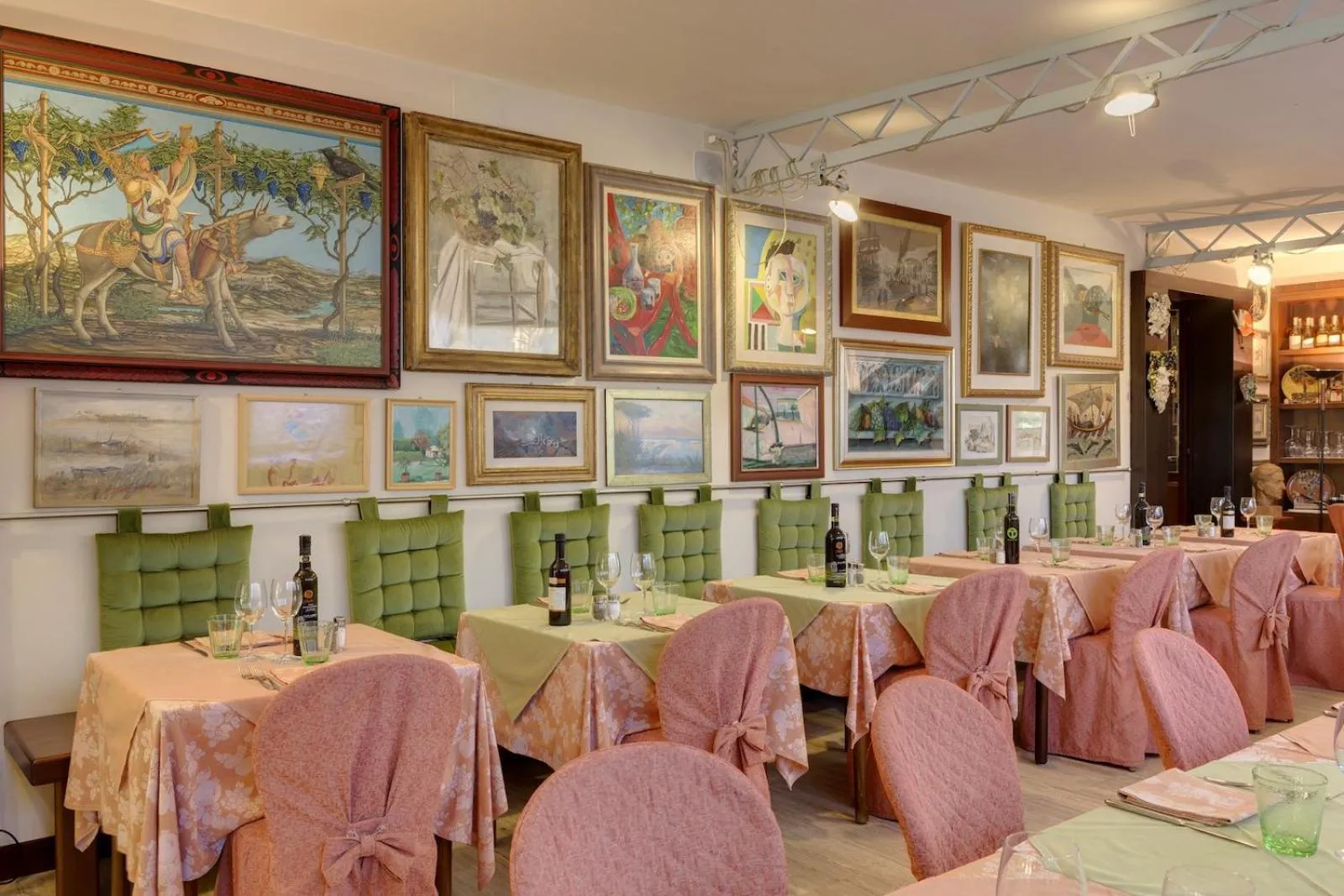 Restaurant/places to eat in Hotel Bacco