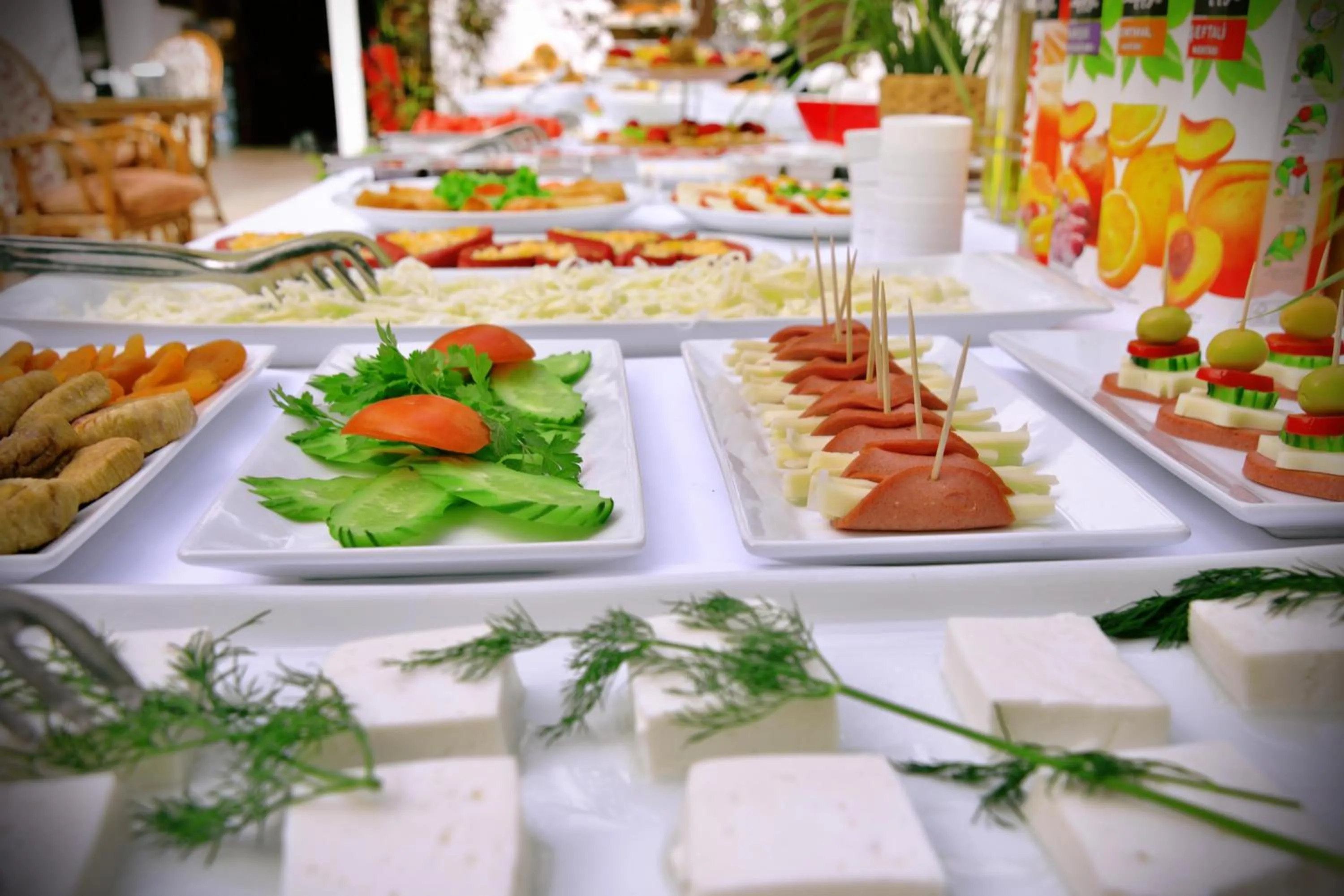 Buffet breakfast in Uluhan Hotel