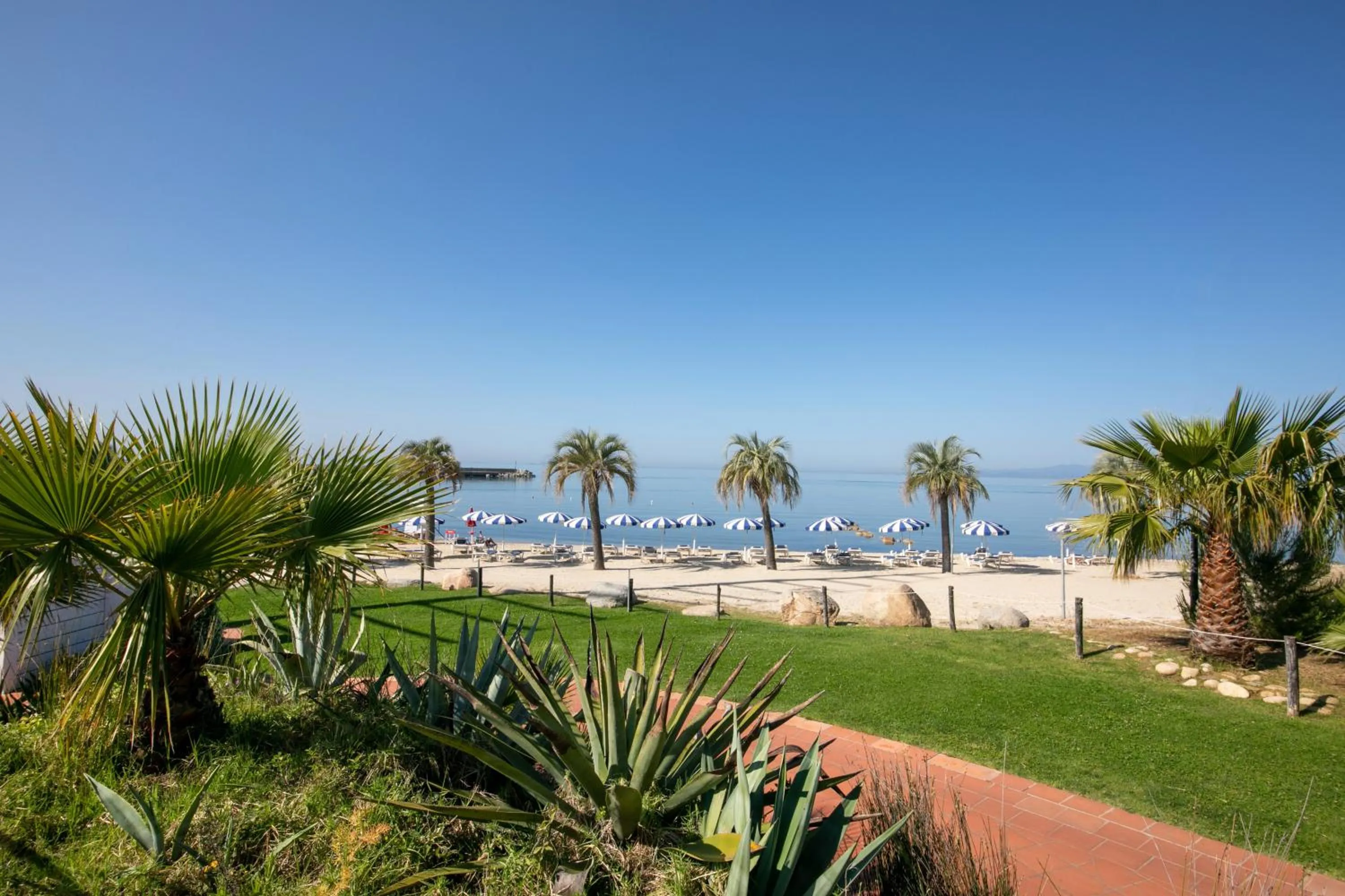 Garden in Phi Hotel Sighientu