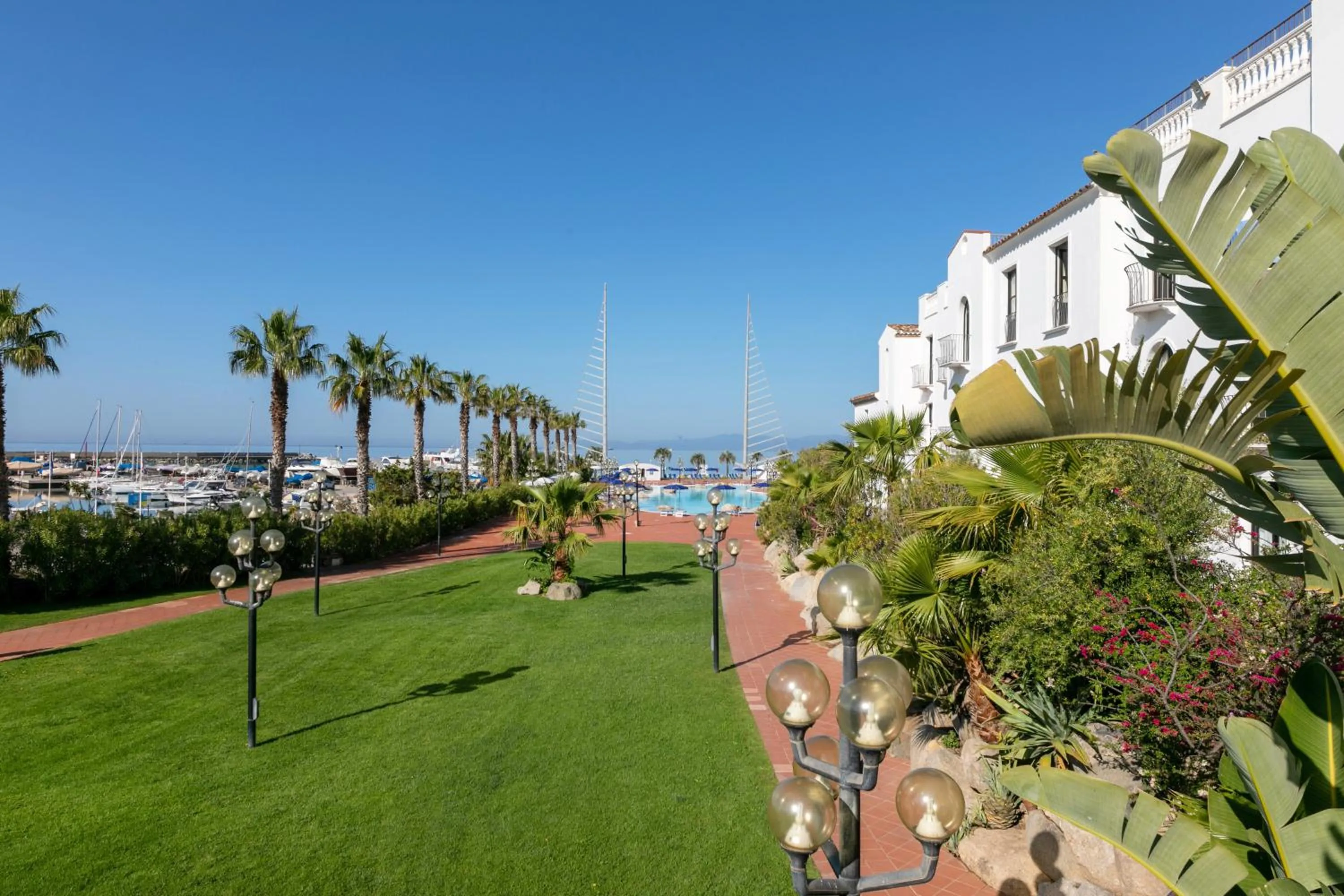 Garden in Phi Hotel Sighientu