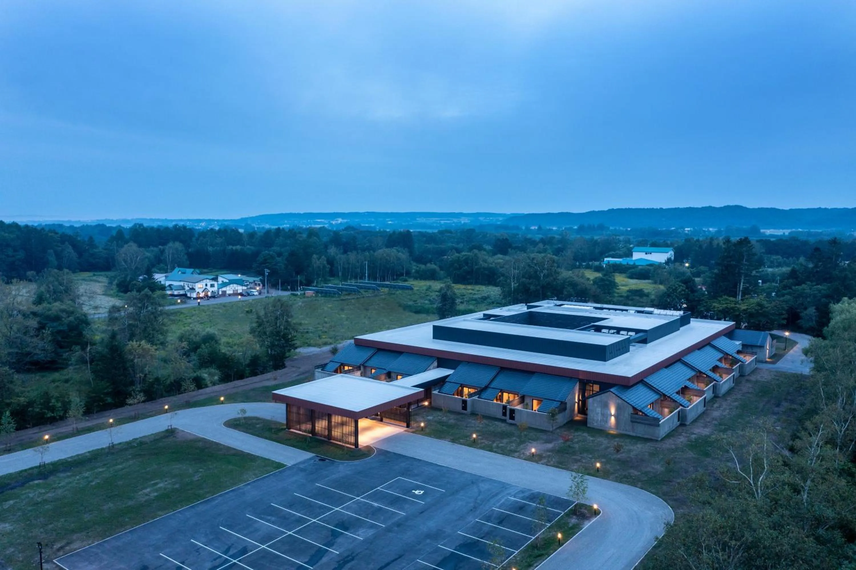 Property building in Tokachigawa Moor Onsen Seijyakubow