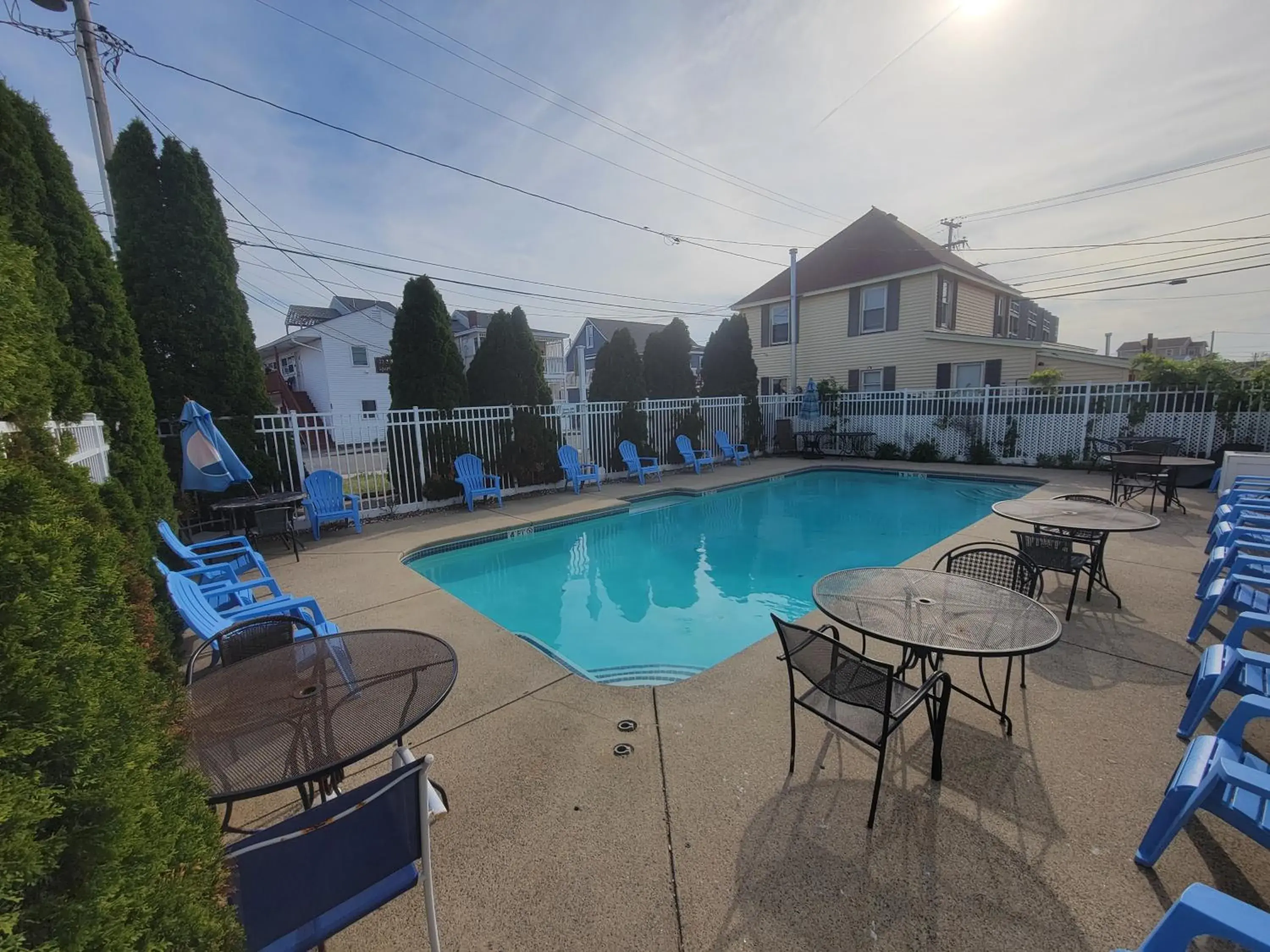 Patio in Ships Inn Patio in Ships Inn