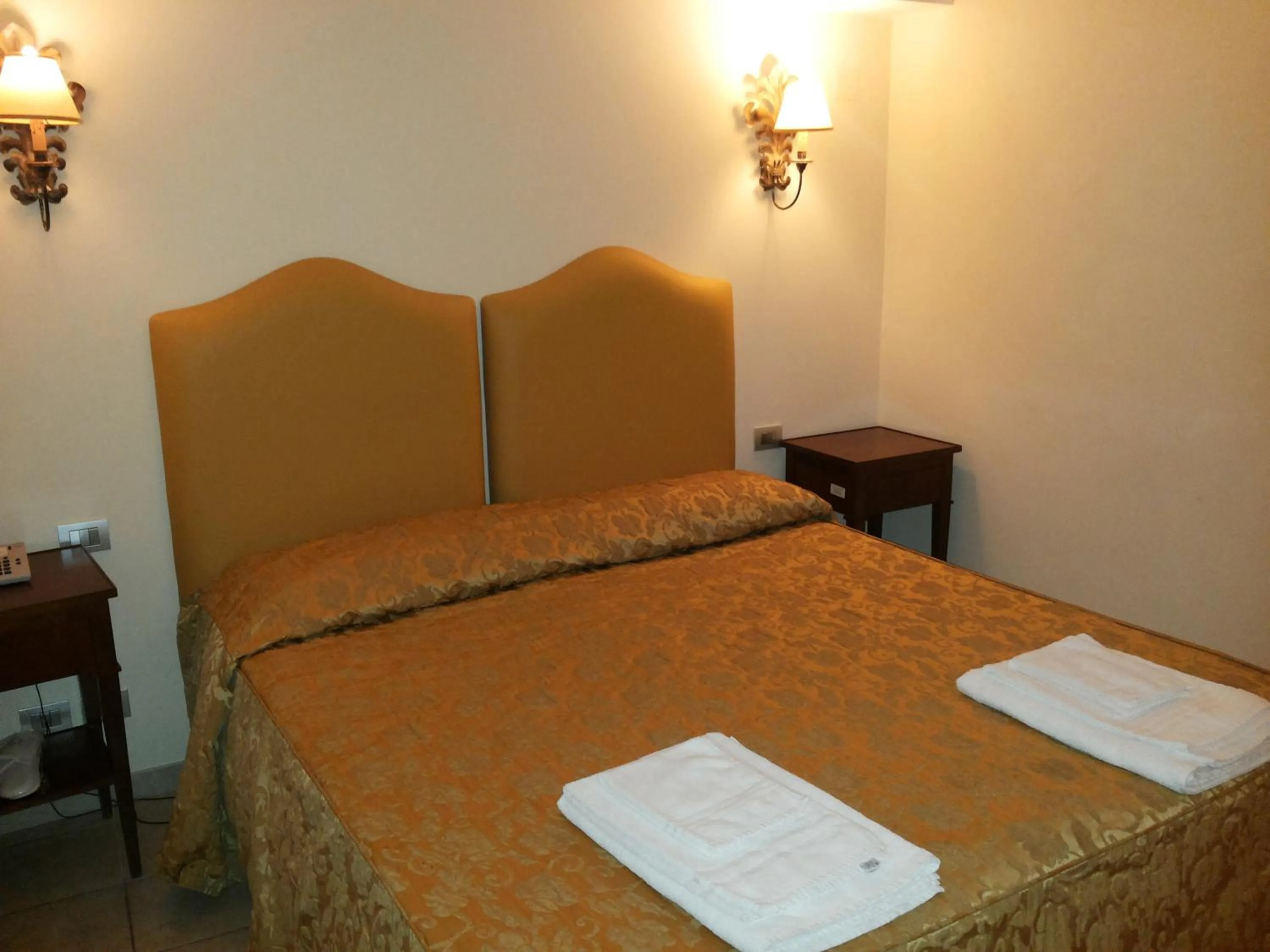 Bed in Hotel Lanzillotta