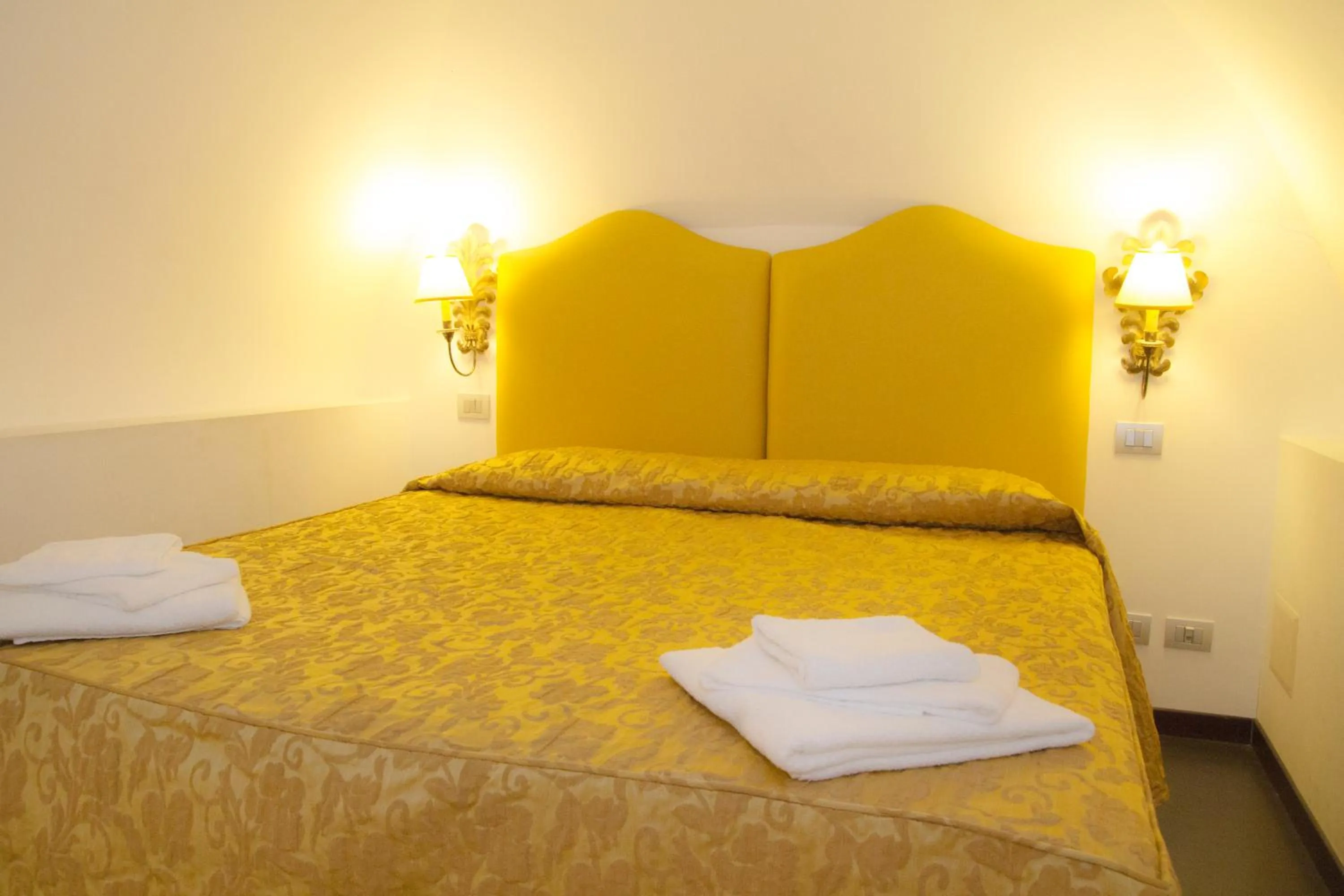 Bed in Hotel Lanzillotta
