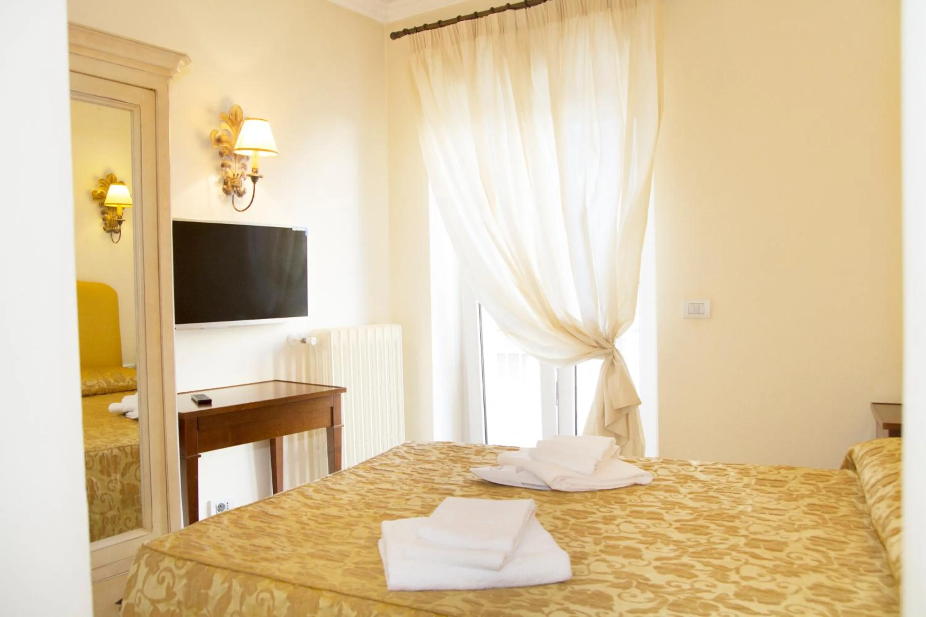 Bed in Hotel Lanzillotta