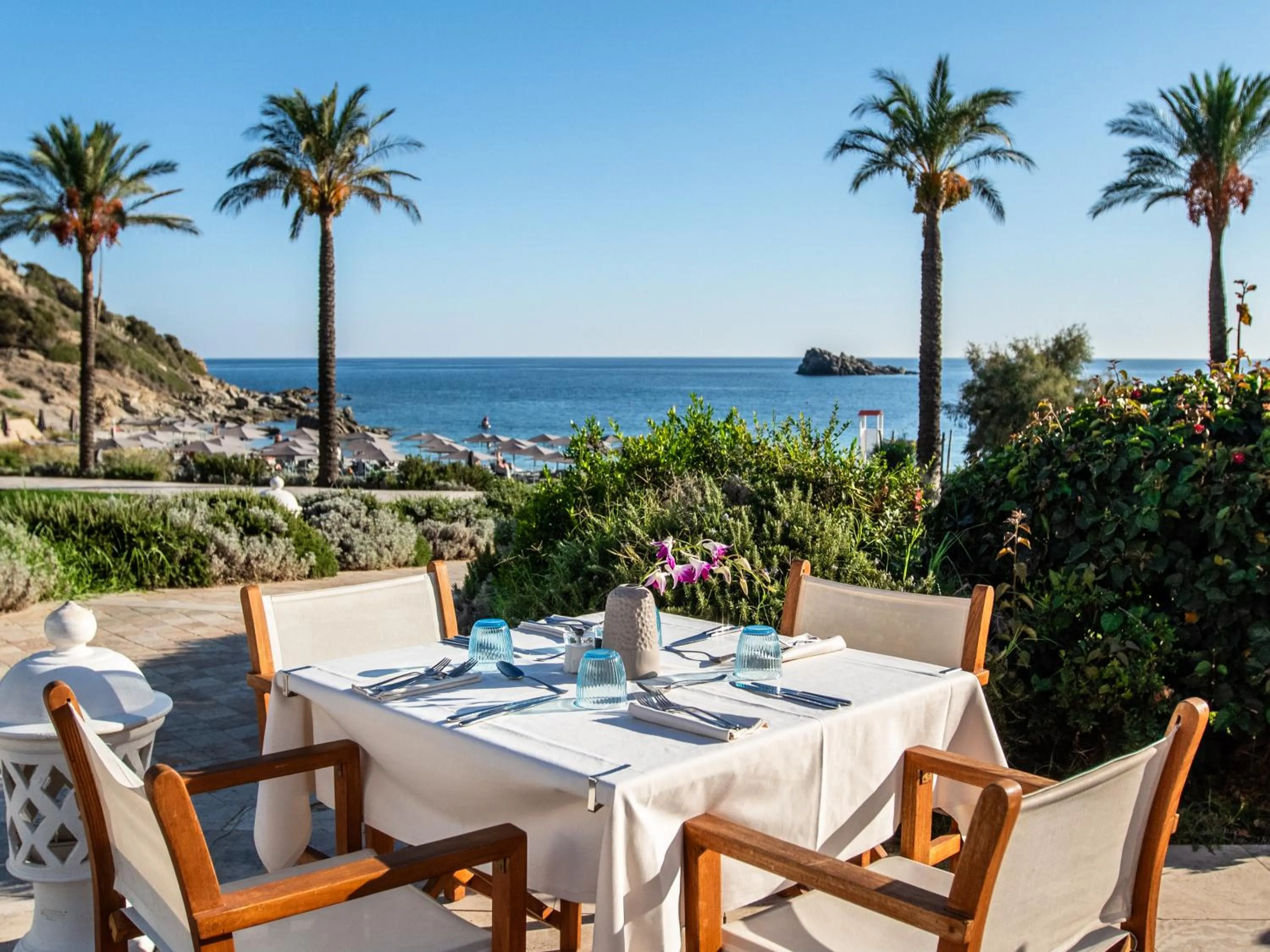 Restaurant/places to eat in Falkensteiner Resort Capo Boi