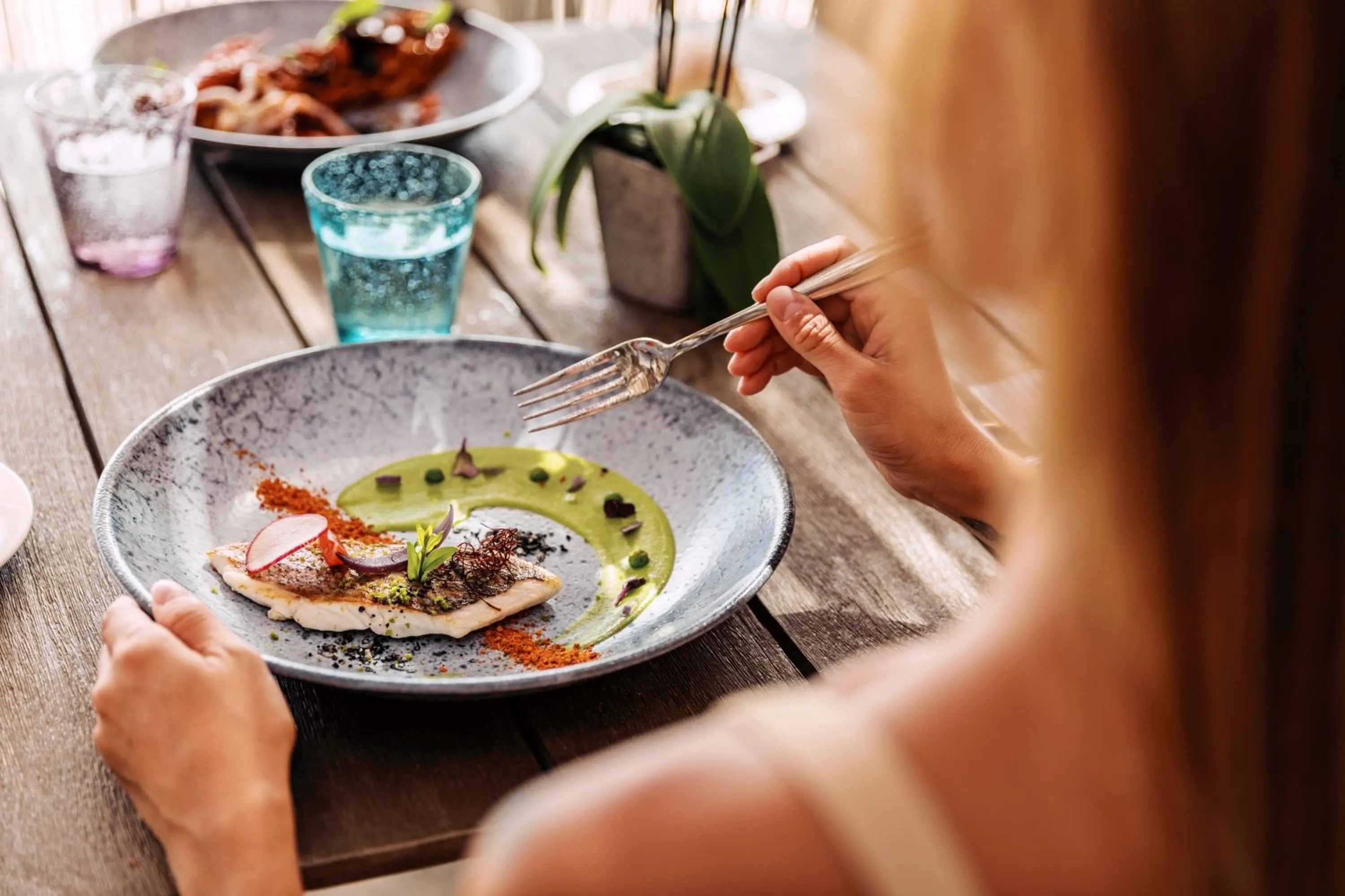 Restaurant/places to eat in Falkensteiner Resort Capo Boi