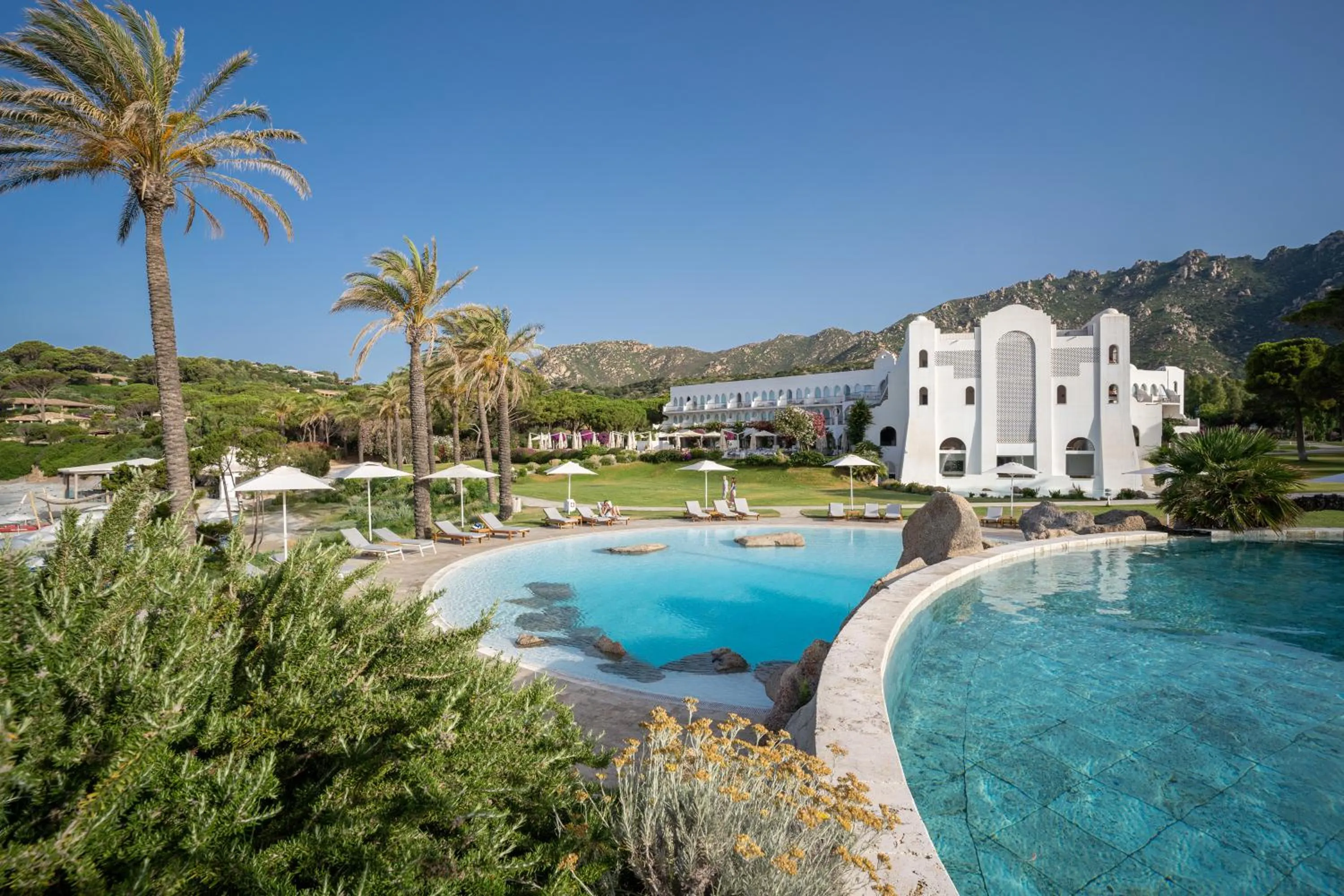 Property building in Falkensteiner Resort Capo Boi