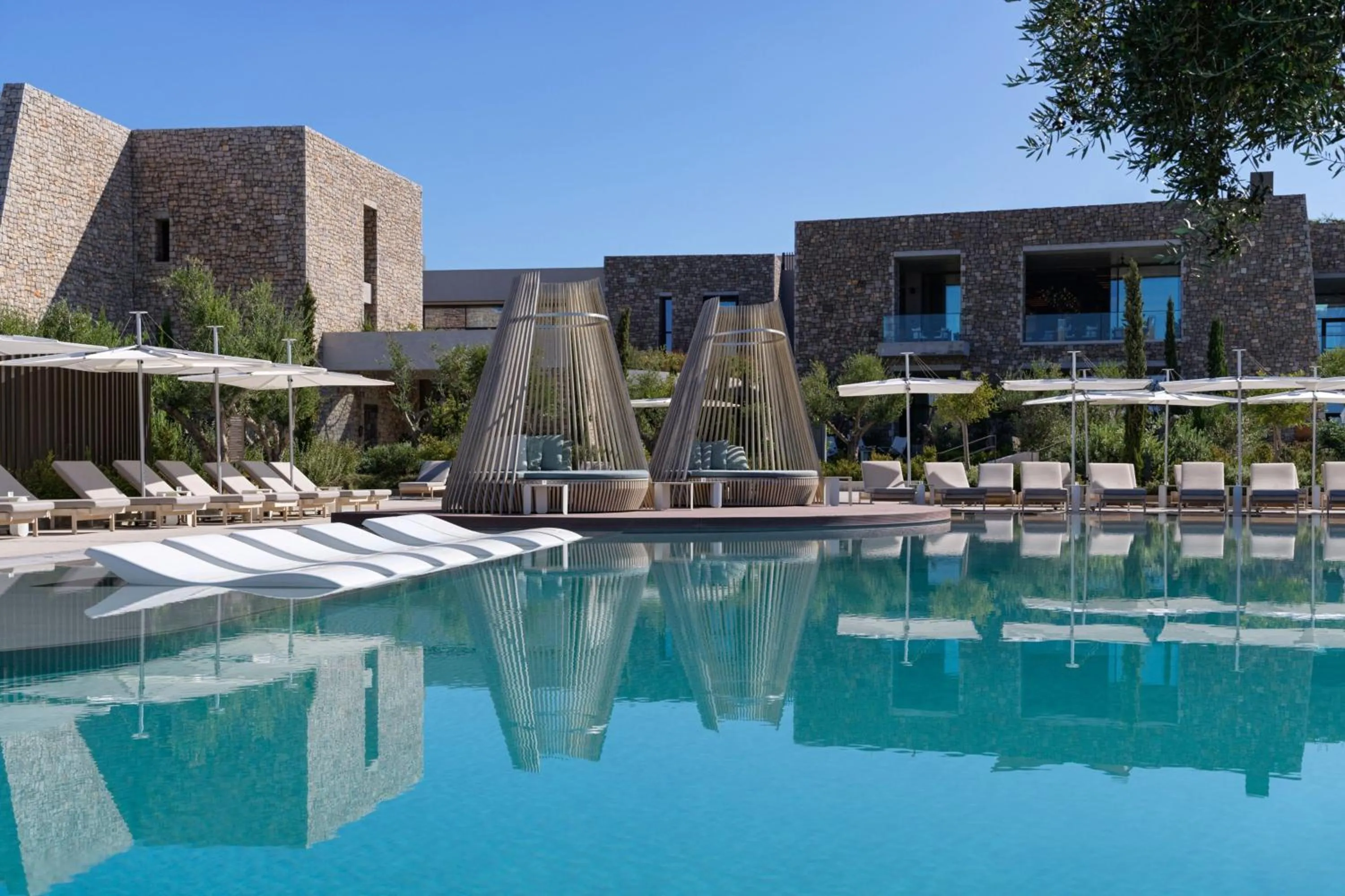 Swimming pool in W Costa Navarino