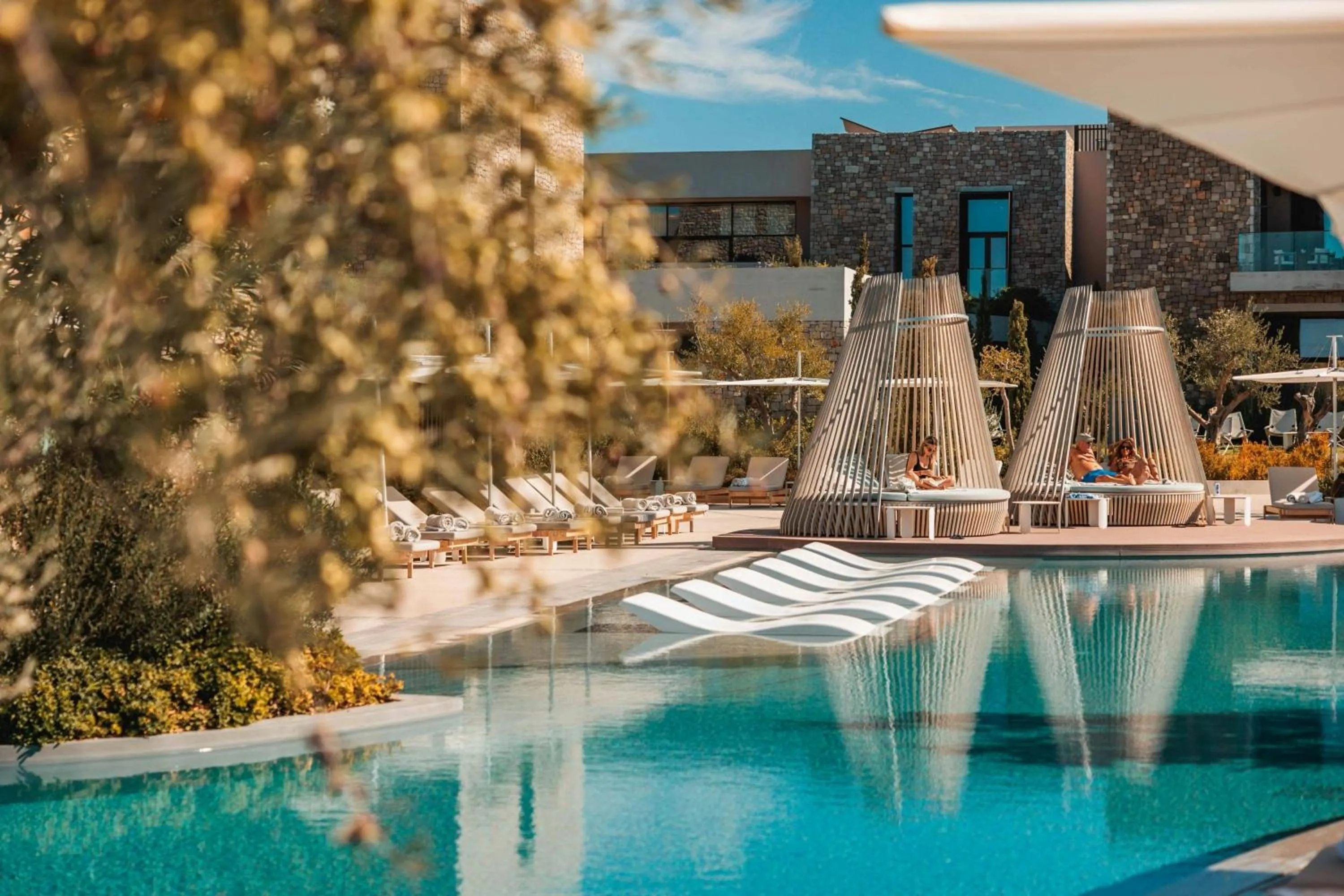 Swimming pool in W Costa Navarino