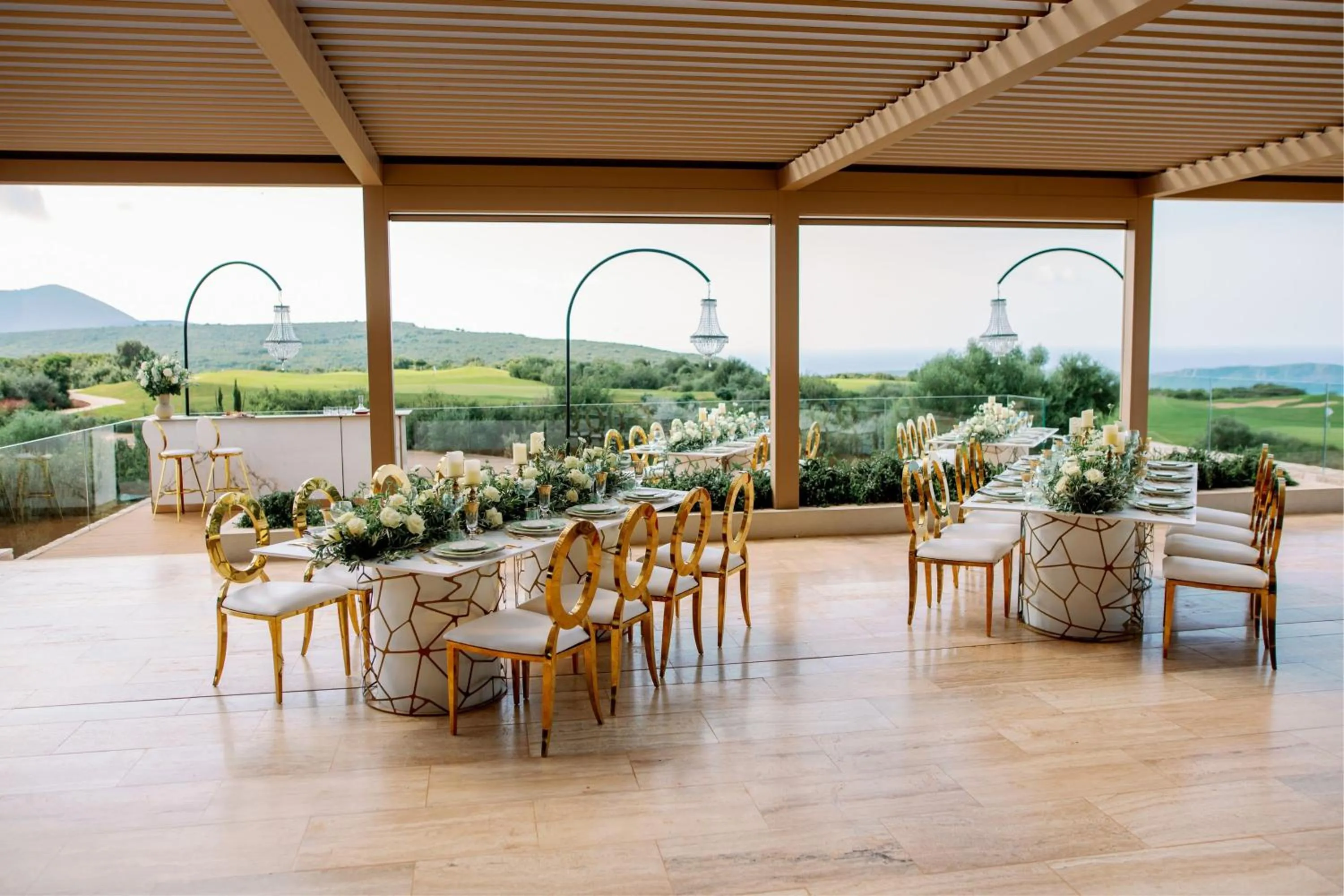 Banquet/Function facilities in W Costa Navarino