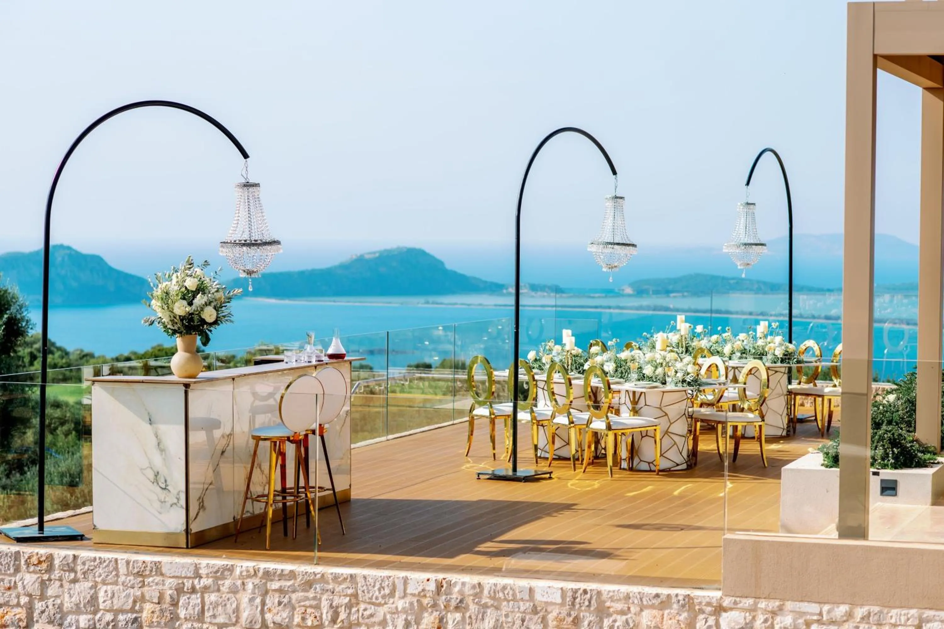 Banquet/Function facilities in W Costa Navarino